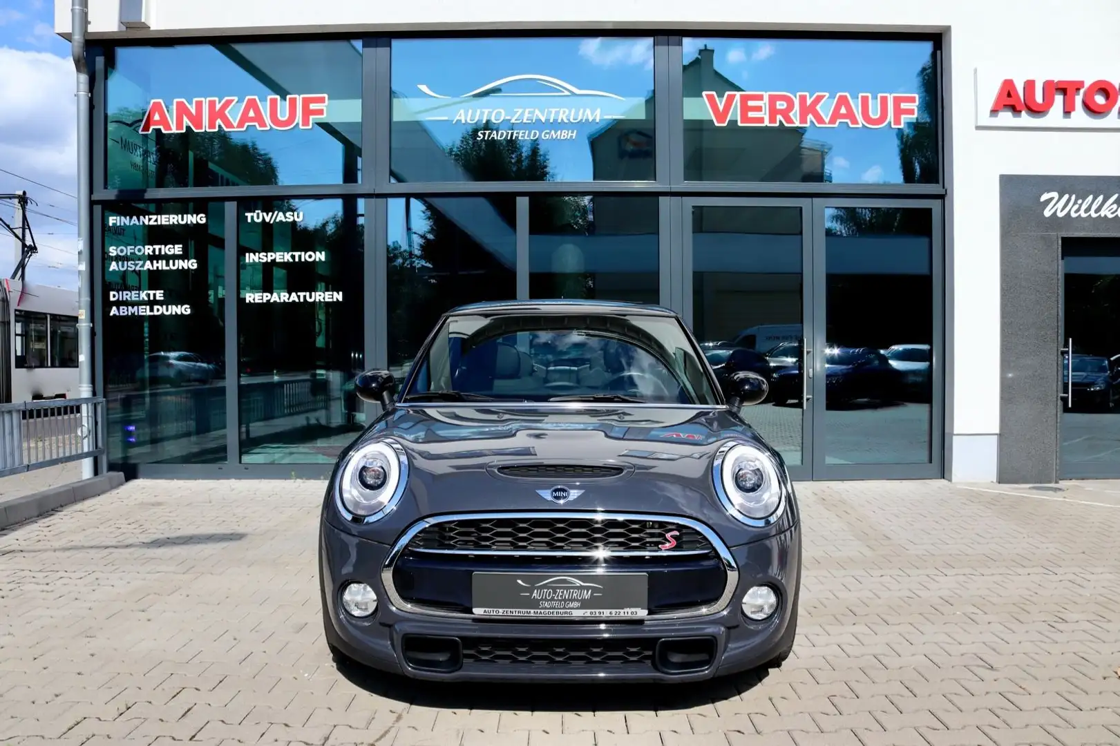 MINI Cooper S Pano Automatik Navi SHZ MFL Chili Grey - 2