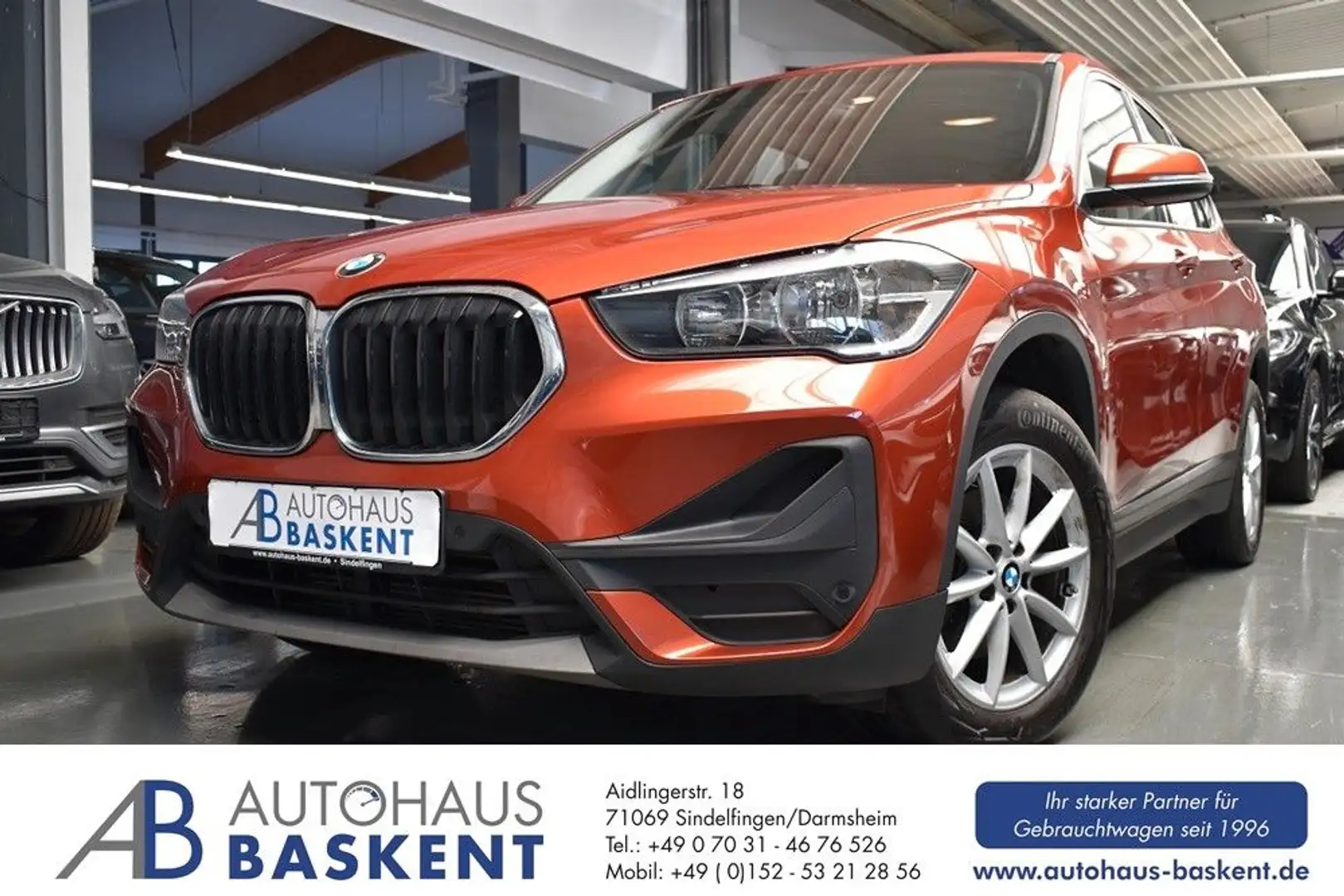BMW X1 sDrive 18 d Advantage*KAMERA*NAVI*SHZ*PDC*ALU Orange - 1