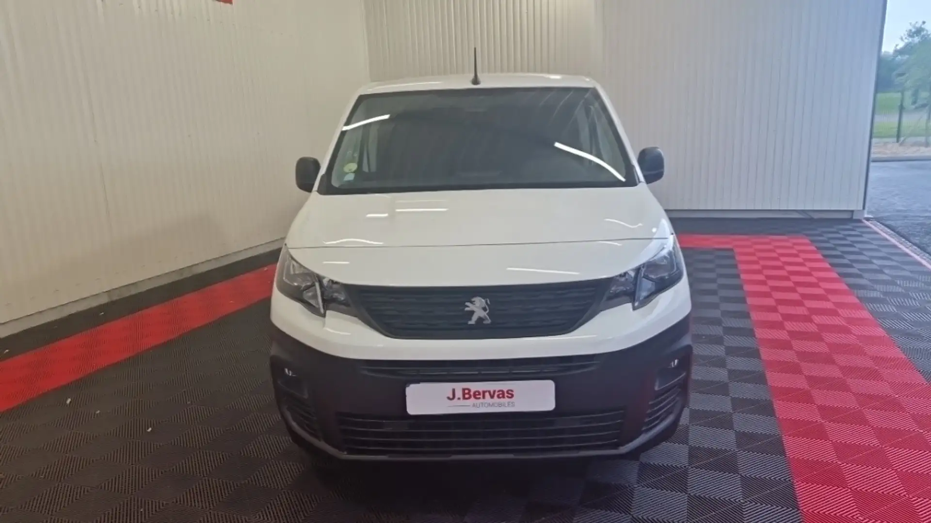 Peugeot Partner LONG 950 KG BLUEHDI 100 SS PREMIUM Blanc - 2