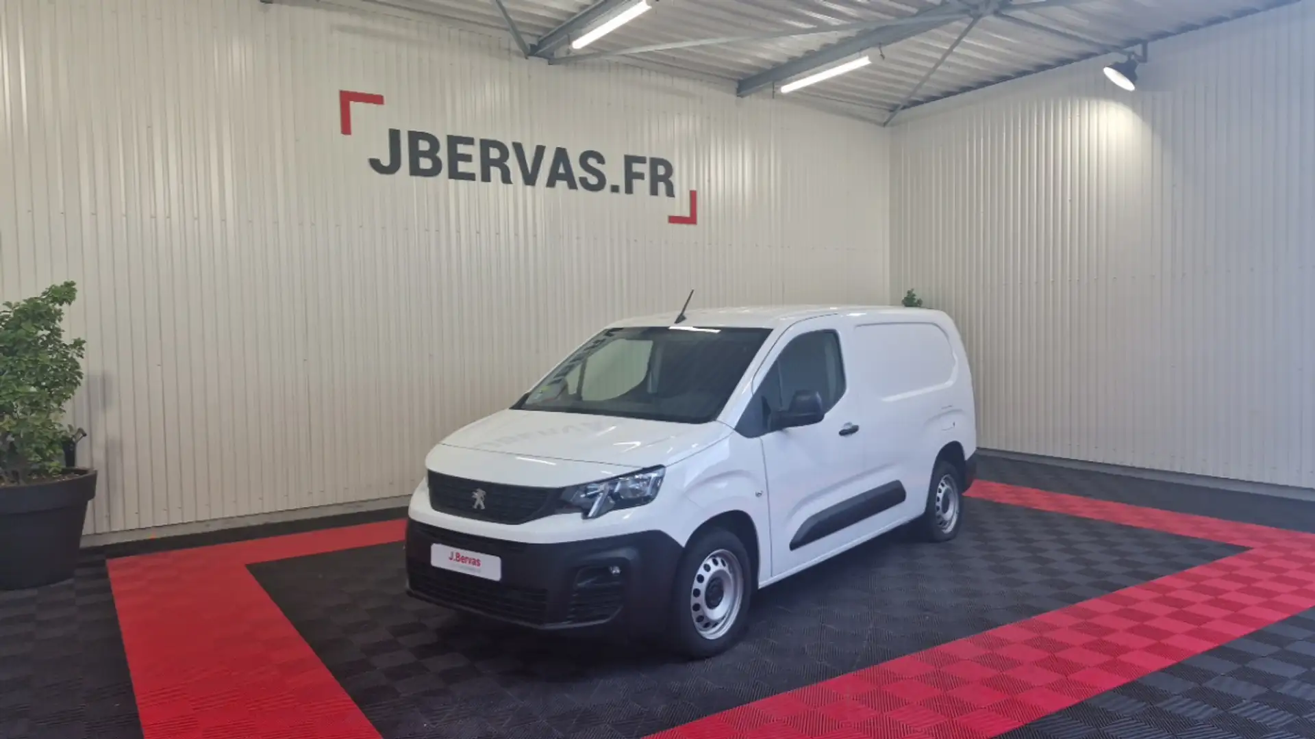 Peugeot Partner LONG 950 KG BLUEHDI 100 SS PREMIUM Blanc - 1