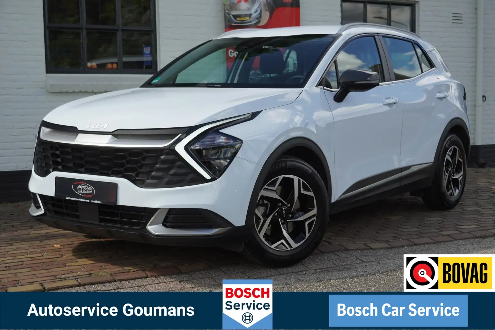 Kia Sportage 1.6 T-GDi MHEV DynamicLine Blanc - 1