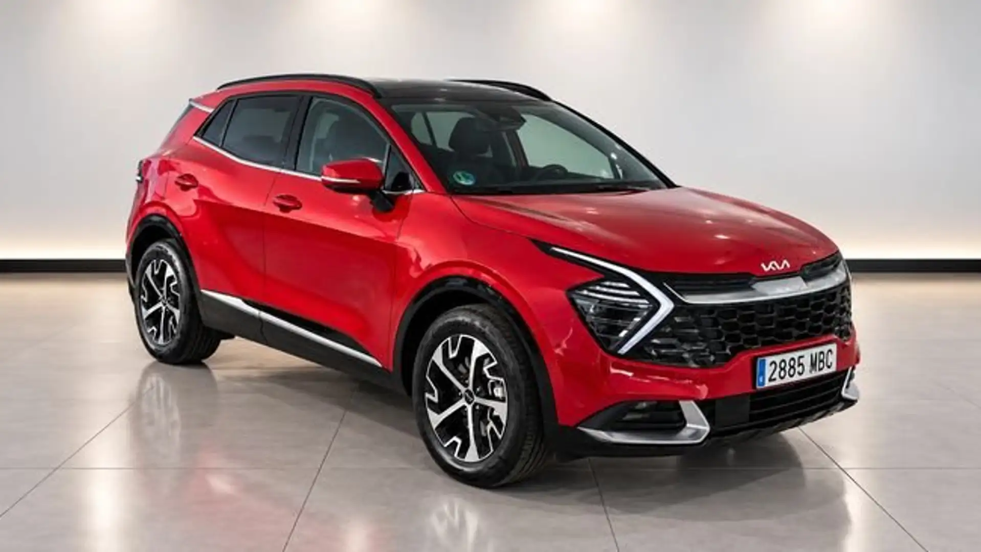 Kia Sportage 1.6 T-GDI HEV TECH AUTO 230 5P Rojo - 1