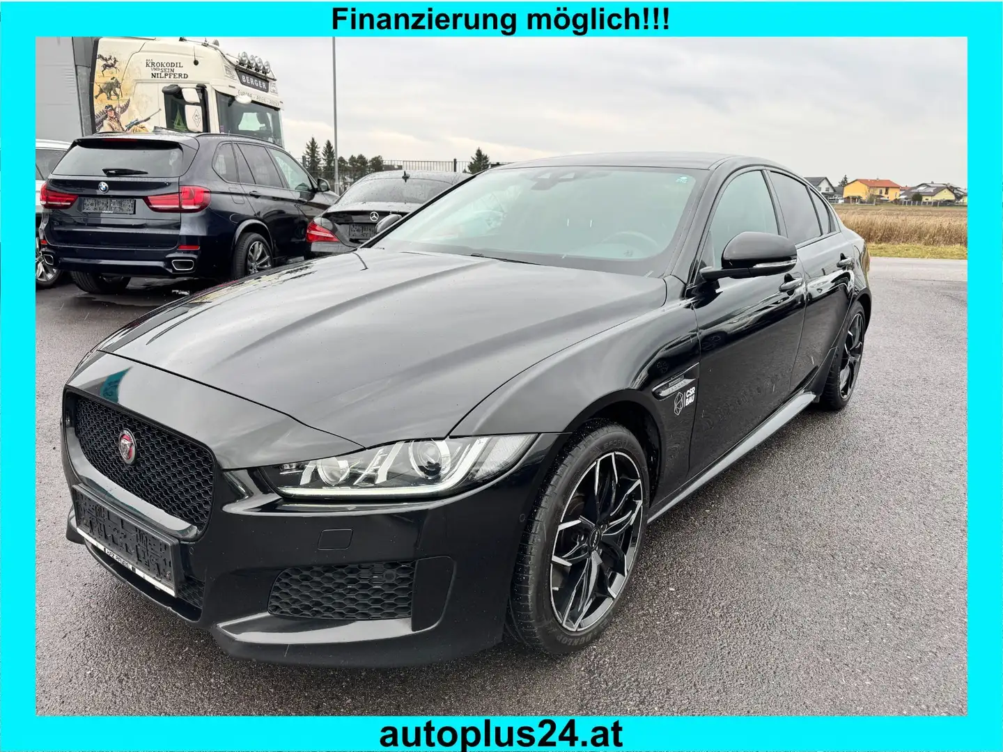 Jaguar XE 20d Landmark AWD Aut. Schwarz - 1