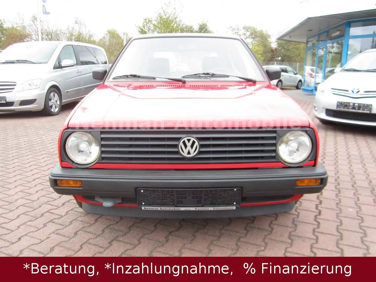 Volkswagen Golf II  Automatik 1.Hand-Scheckheft-H Zulassung Rouge - 2