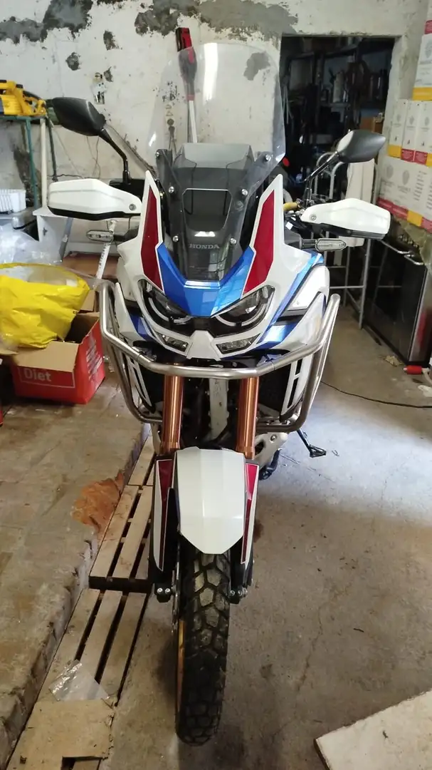 Honda CRF 110 Africa Twin ADV Blauw - 1