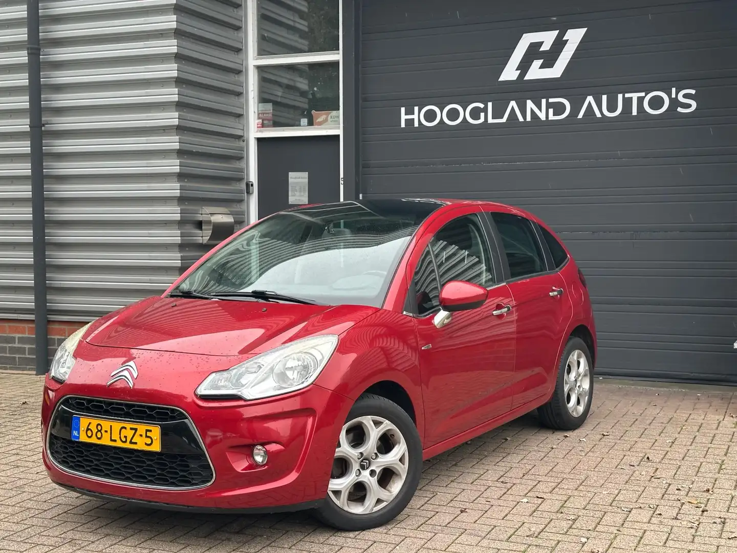 Citroen C3 1.6 VTi Exclusive Automaat Handel/Export Rood - 2