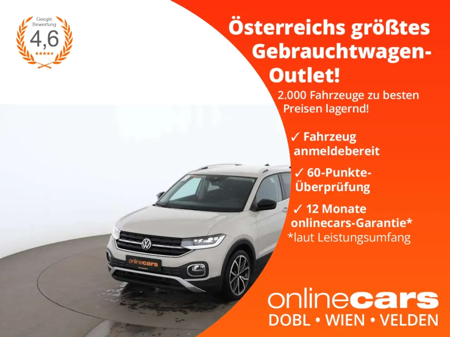 Volkswagen T-Cross 1.0 TSI Style LED RADAR ASSIST R-CAM PDC Grau - 1