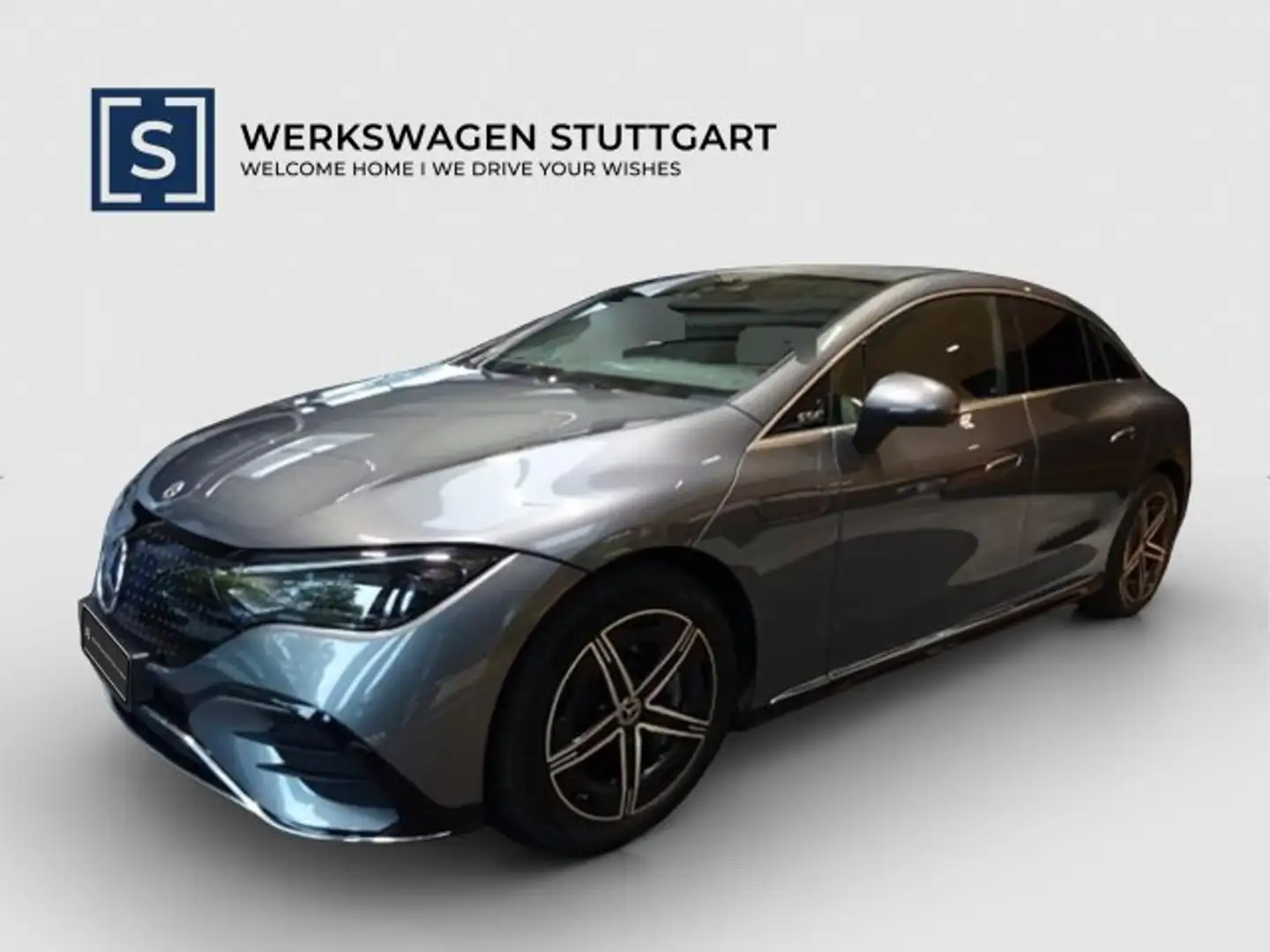 Mercedes-Benz EQE 350 EQE 350 AMG Line Exterieur AMG Interieur AHK Burmester Navi/Distronic/Keyless-Go Startanlage und Zentralverriegelung Grau - 1