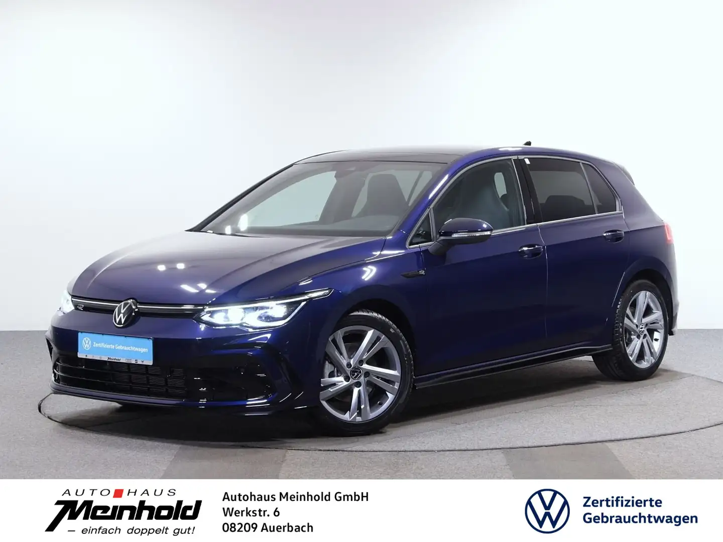 Volkswagen Golf 1.5 TSI R-Line, AHK, Kamera, Matrix, DAB Blau - 1
