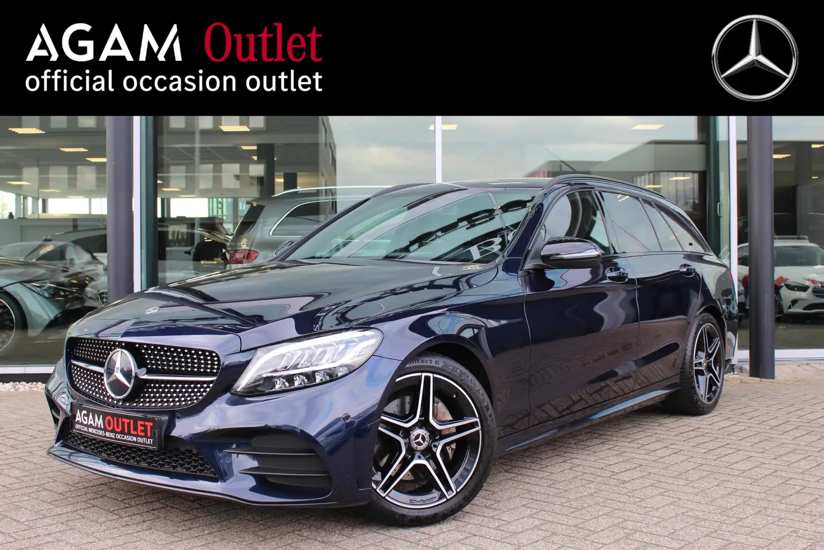 Mercedes-Benz C 160 Estate Business Solution AMG Limited Kék - 1