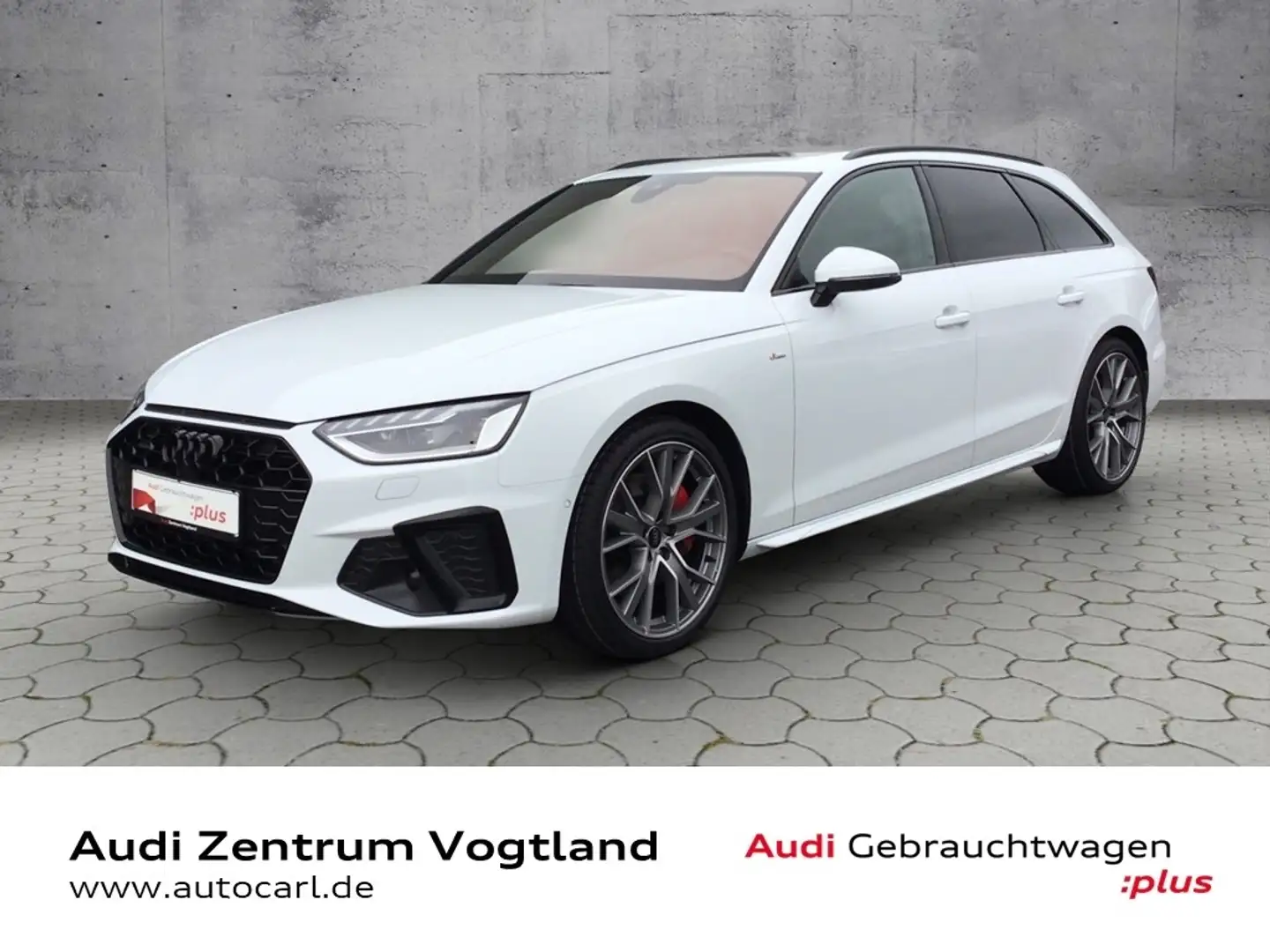 Audi A4 Avant S line 45 TFSI quattro S-tronic PANO/STH KL Weiß - 1