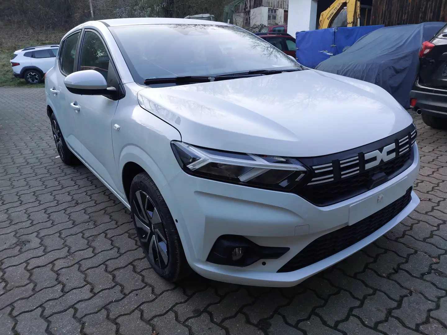 Dacia Sandero 3 TCE90 Expression SOFORT! R-Kam PDC vo.+hi Weiß - 1