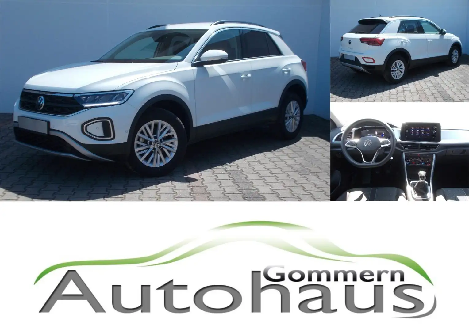 Volkswagen T-Roc Life * LED * NAVI * Allwetter * Parklenk ! Wit - 1
