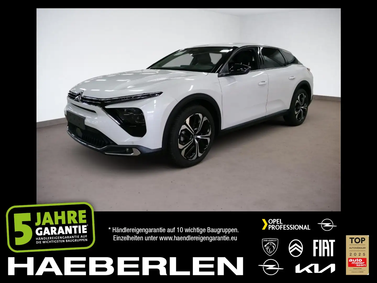 Citroen C5 X 1.2 PureTech 130 Plus Navi+2xKlima+Kam. Weiß - 1