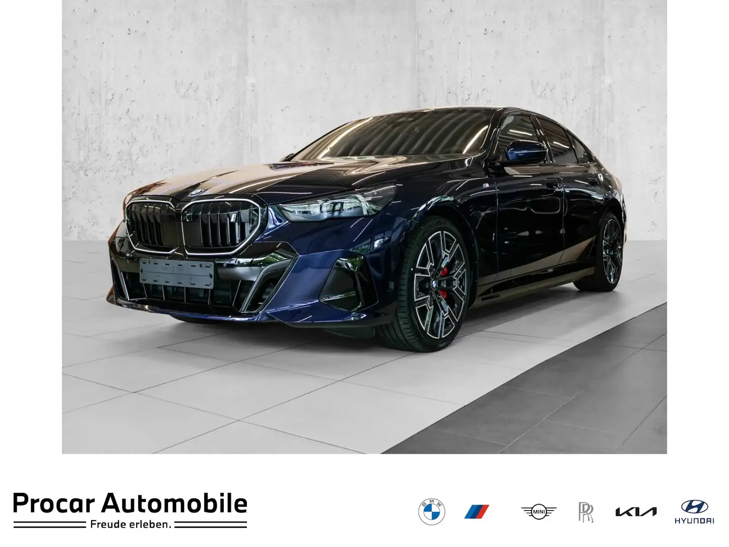 BMW i5 eDrive40 M Sport AHK NAVI Standh. LED DAB Blue - 1