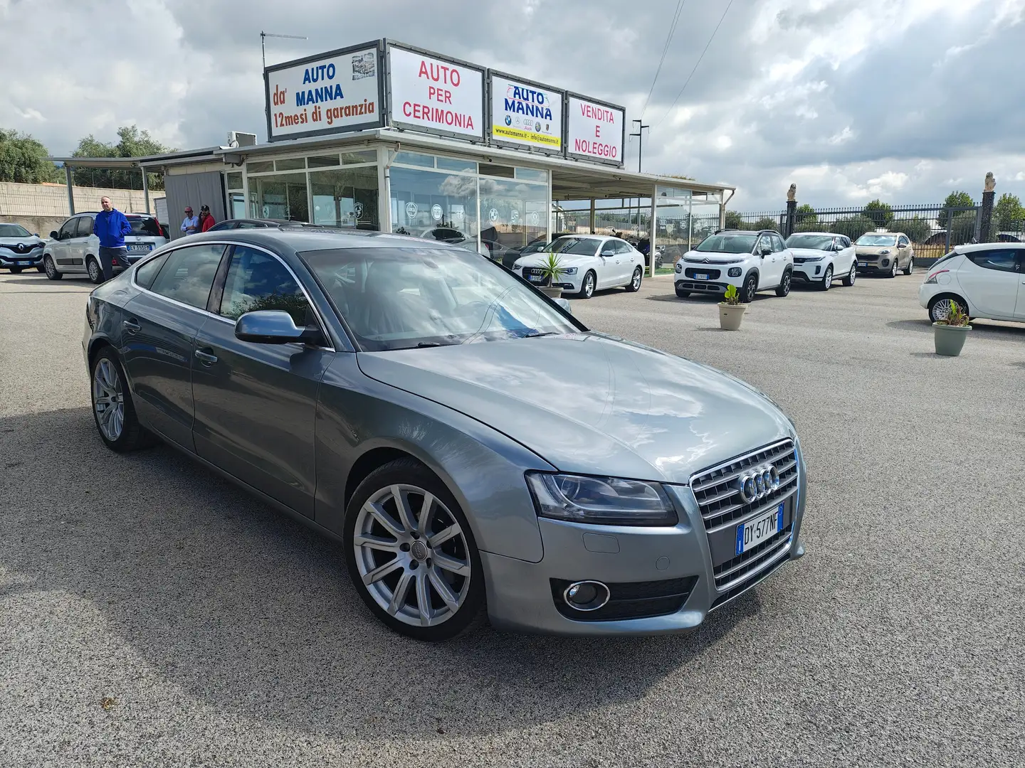 Audi A5 A5 I 2007 Sportback Sportback 2.0 tdi Gris - 1