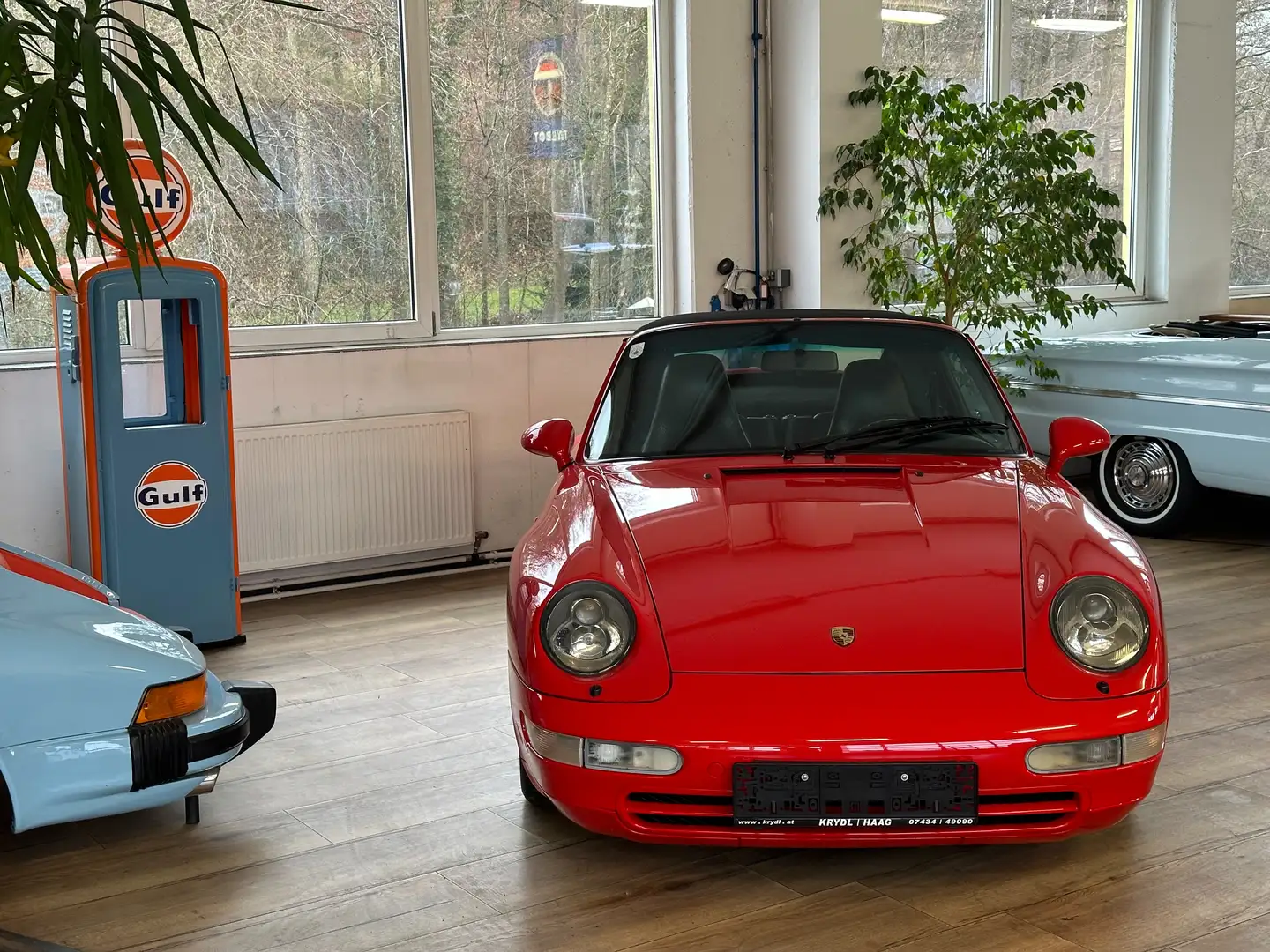Porsche 911 Carrera Cabrio 993 Rojo - 2
