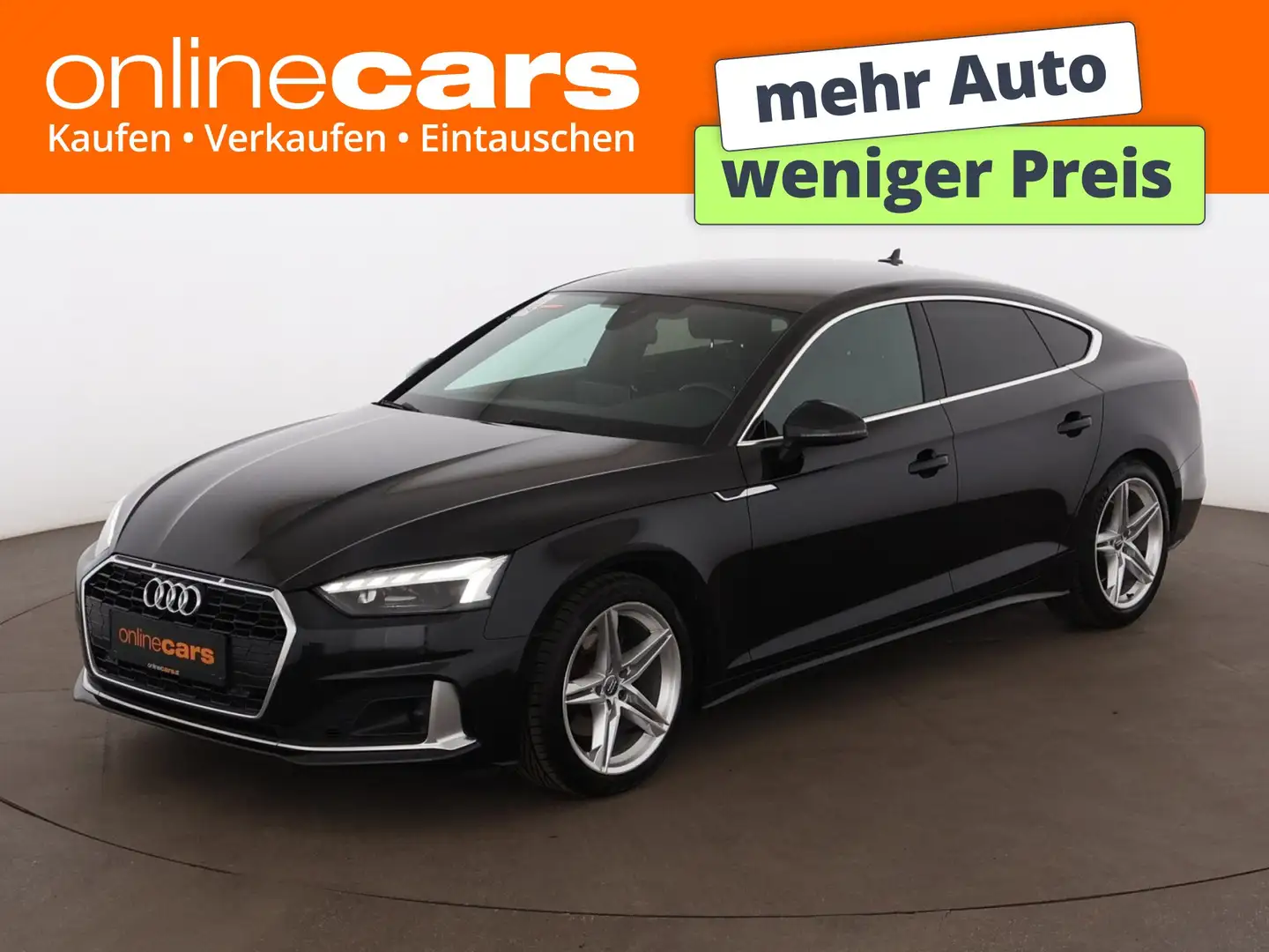 Audi A5 SB 30 TDI advanced Aut LED LEDER NAVI SITZHZG Schwarz - 1