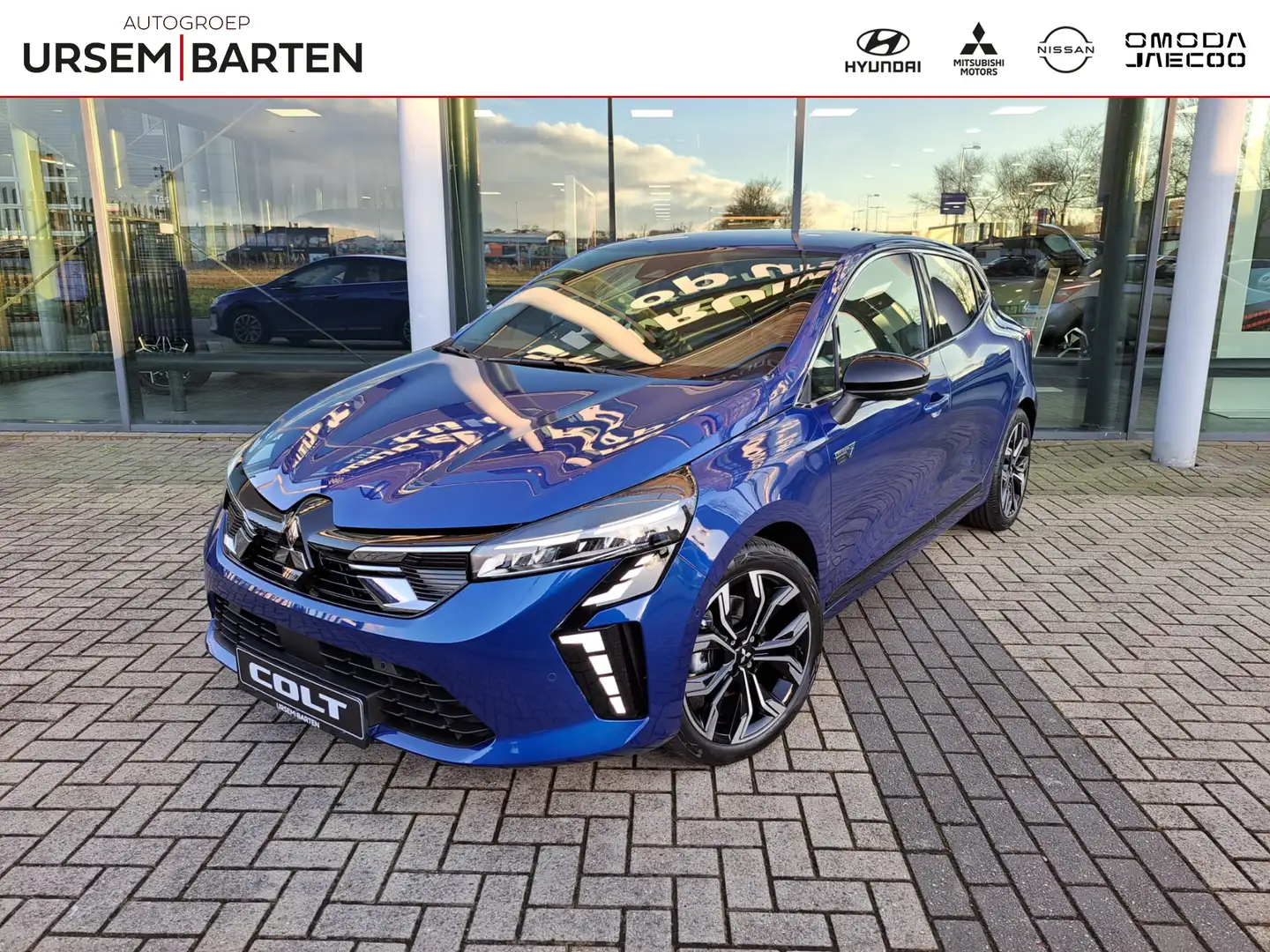 Mitsubishi Colt 1.6 HEV Instyle Tot € 4.000,- VOORDEEL Blauw - 1