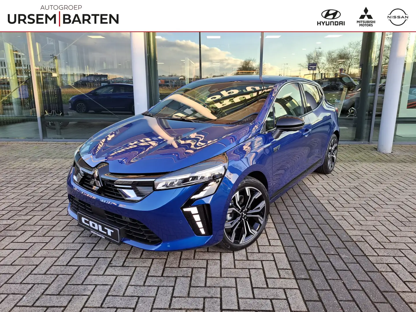 Mitsubishi Colt 1.6 HEV Instyle Van € 32.595,- voor € 29.530,- Blauw - 1