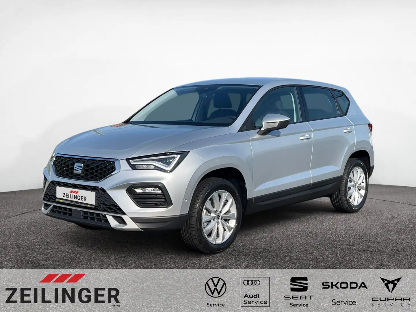 SEAT Ateca Style 1.5 TSI DSG|AHK|NAVI|ACC|KAMERA|WINT Silber - 1