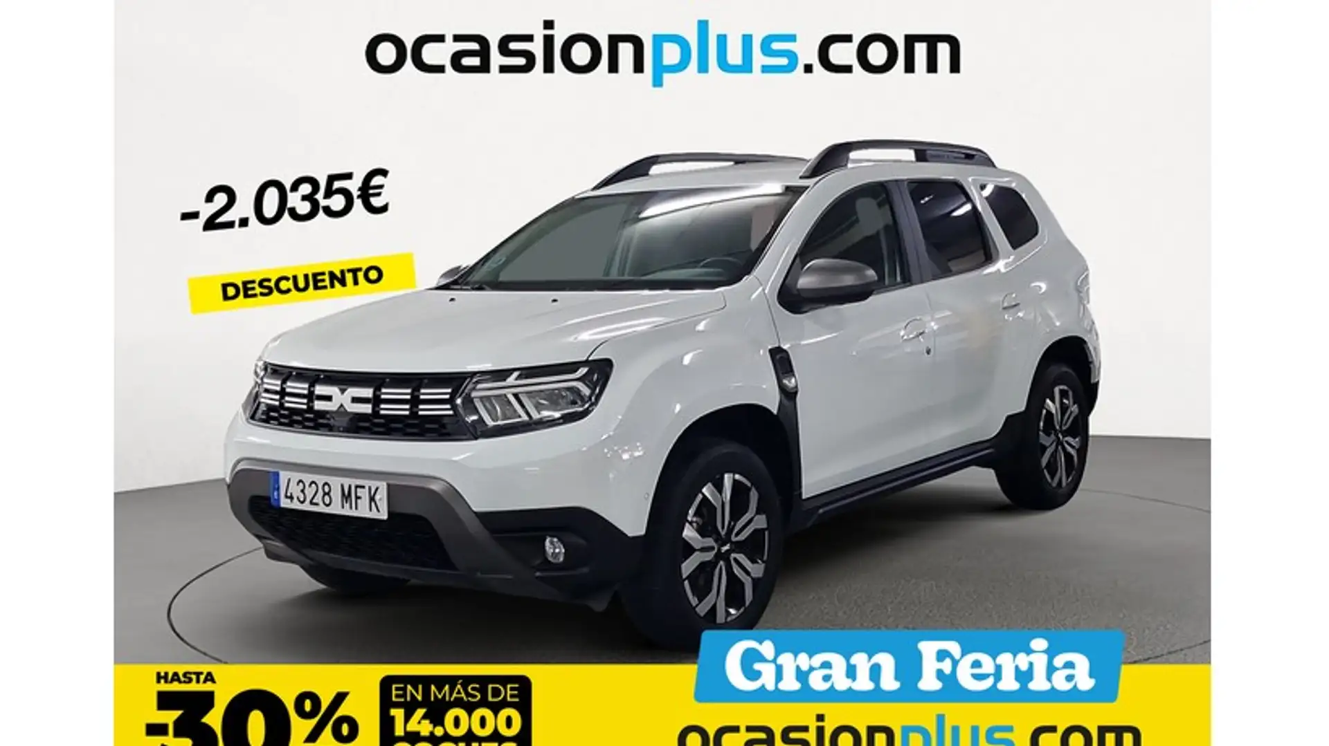 Dacia Duster 1.5 Blue dCi Journey 4x2 85kW Blanc - 1