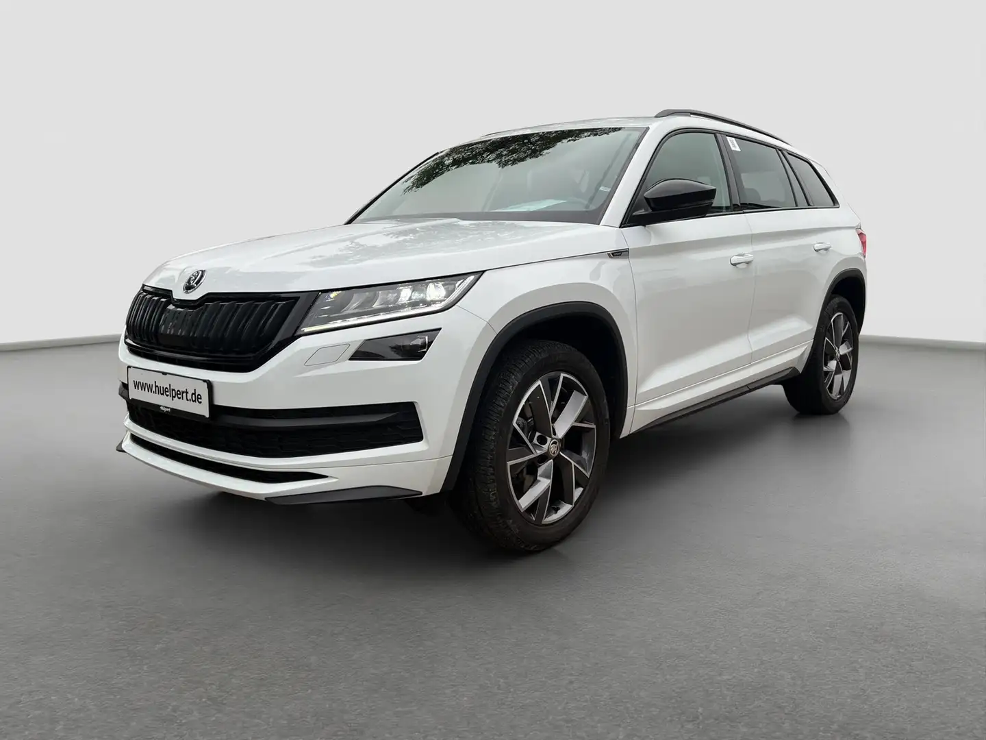 Skoda Kodiaq 2.0 SPORTLINE 7SITZE AHK CAM ACC LM19 Blanc - 2