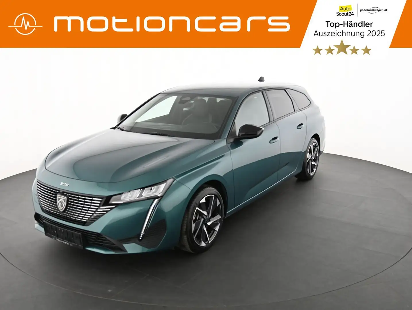 Peugeot 308 1.2 Allure PureTech 130 Pickerl NEU Blau - 1