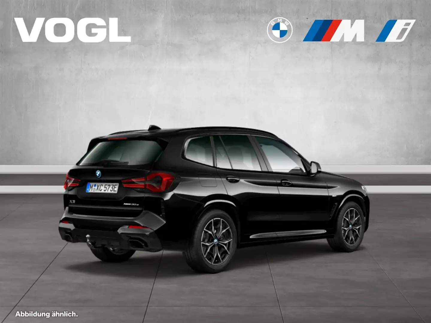 BMW X3 xDrive30e Schwarz - 2