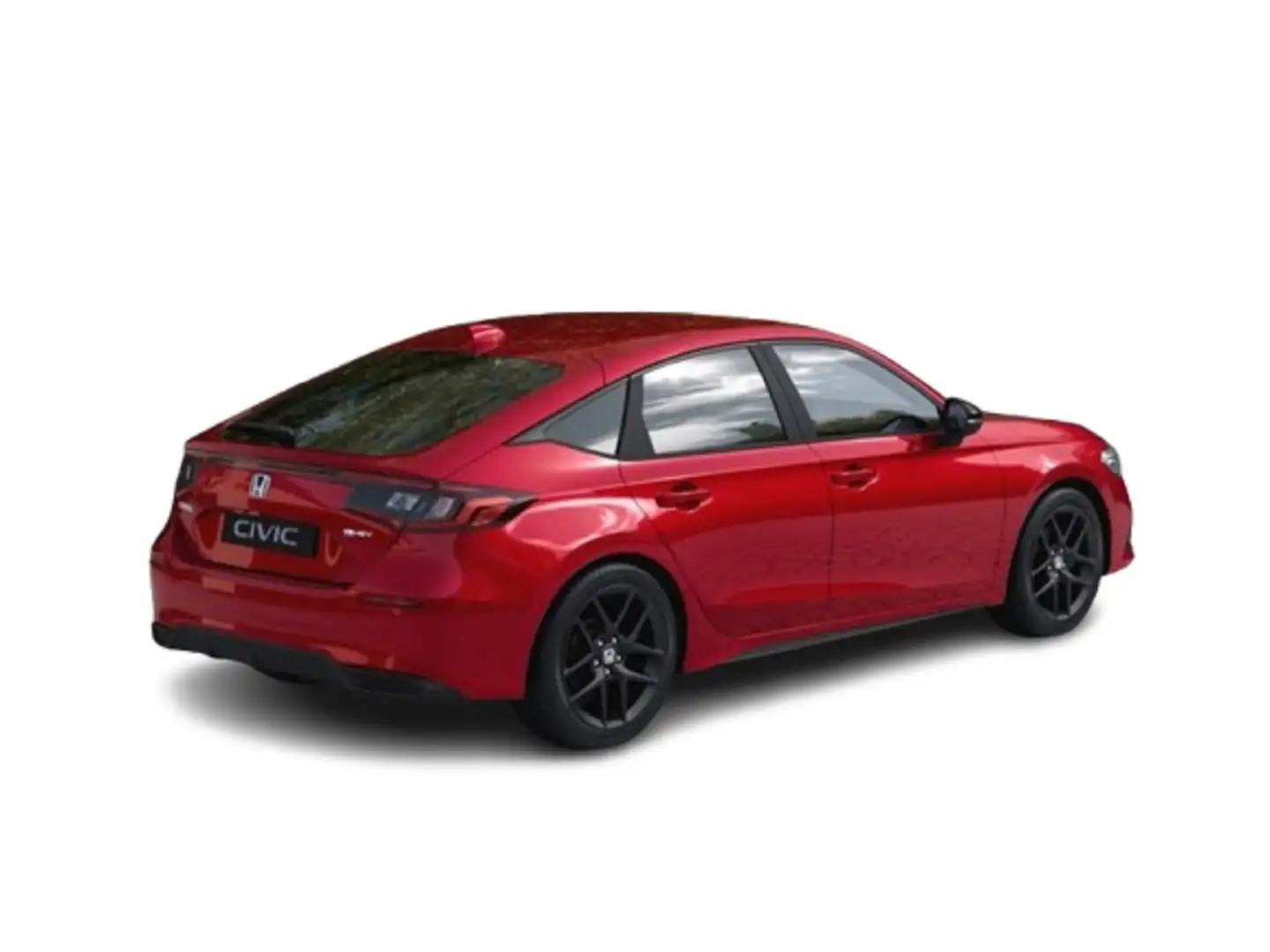 Honda Civic 2.0 Hybrid 184 CV Automatica NAVI LED Sport Rosso - 2