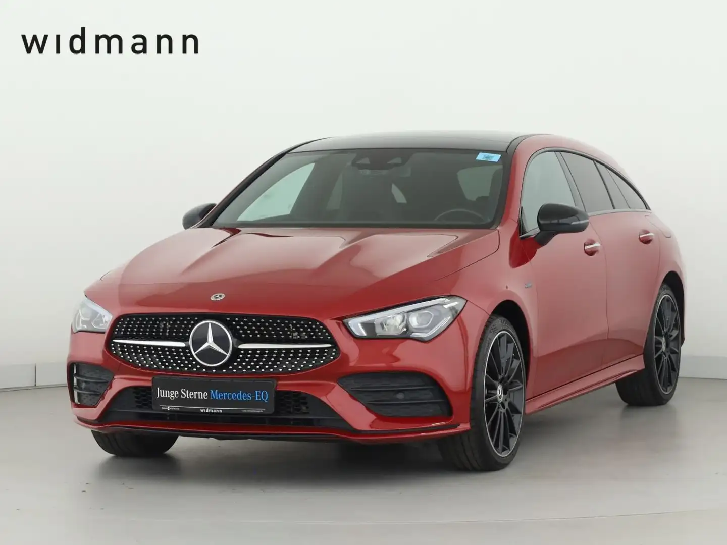 Mercedes-Benz CLA 250 e SB AMG*Pano*AHK*Night*Leder*Kamera*19" Roşu - 1