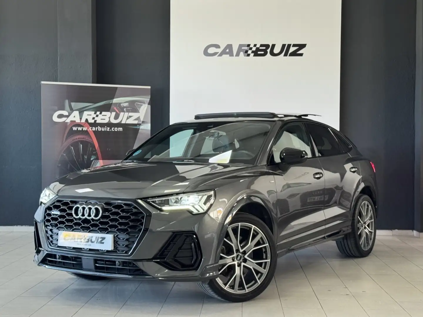 Audi Q3 Sportback 40 TDI S line quattro S tronic 147kW Gris - 1