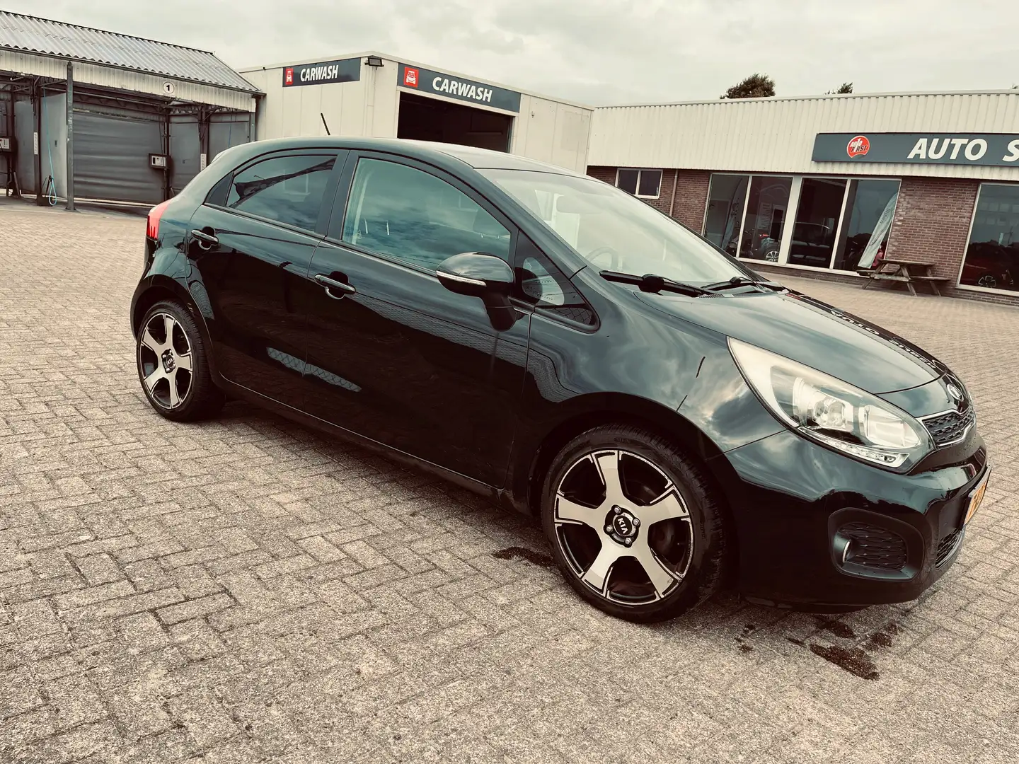Kia Rio Rio 1.2 CVVT Super Pack Zwart - 2