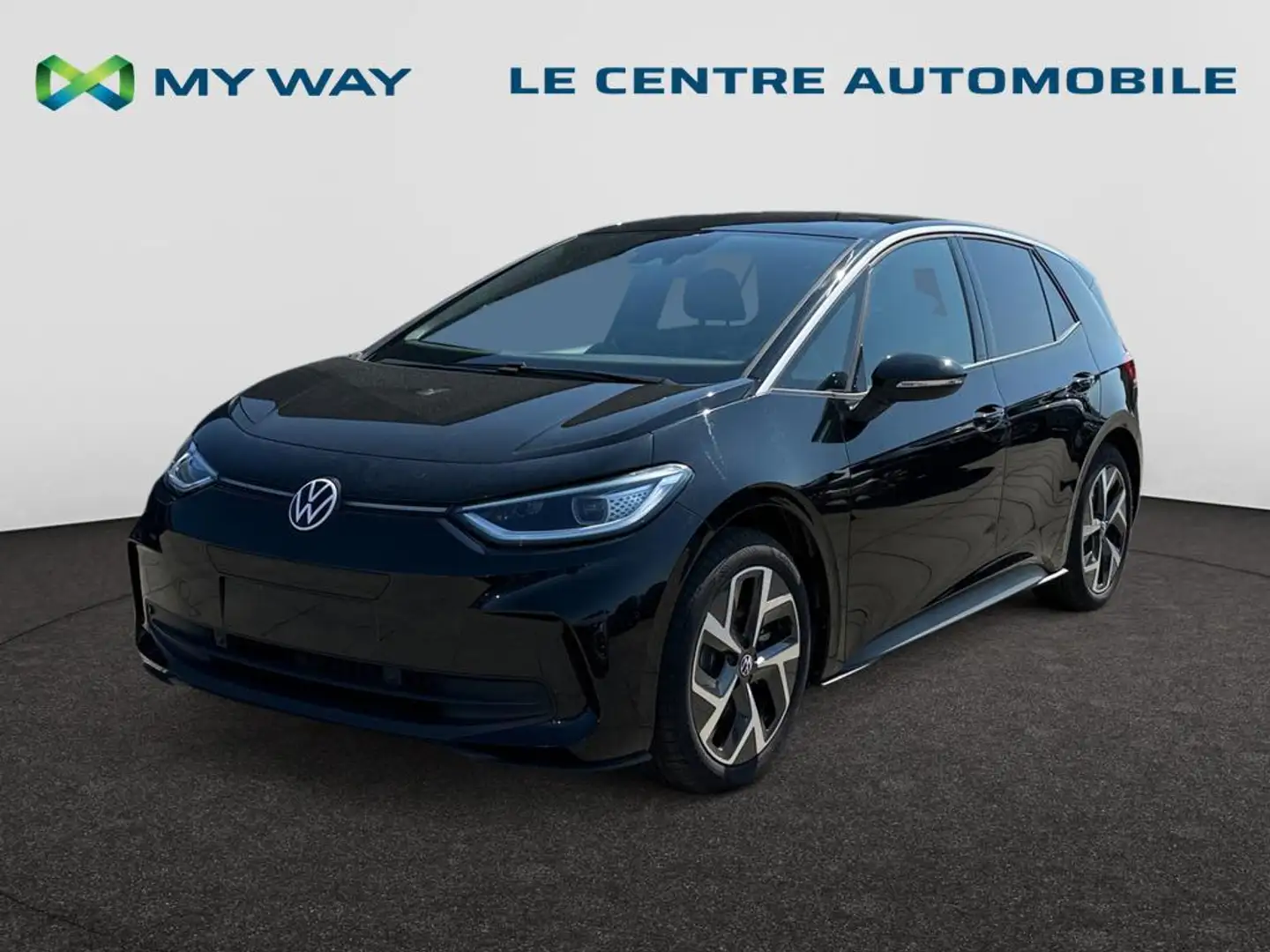 Volkswagen ID.3 Pro Performance 58 kWh 150 kW (204 ch) 1 vitesses Schwarz - 1