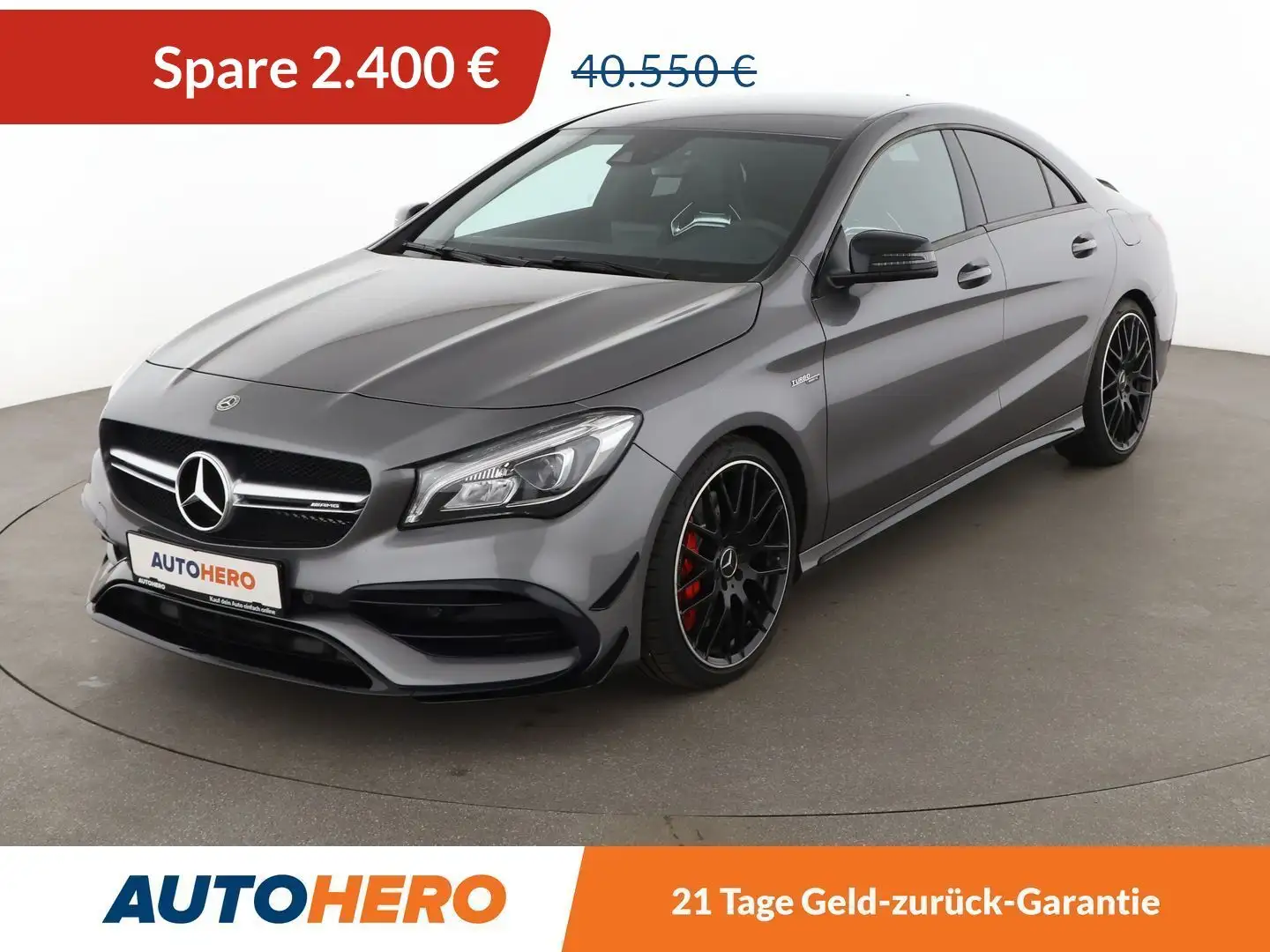 Mercedes-Benz CLA 45 AMG AMG 4Matic Aut. *LED*NAVI*MEMORY* Grau - 1