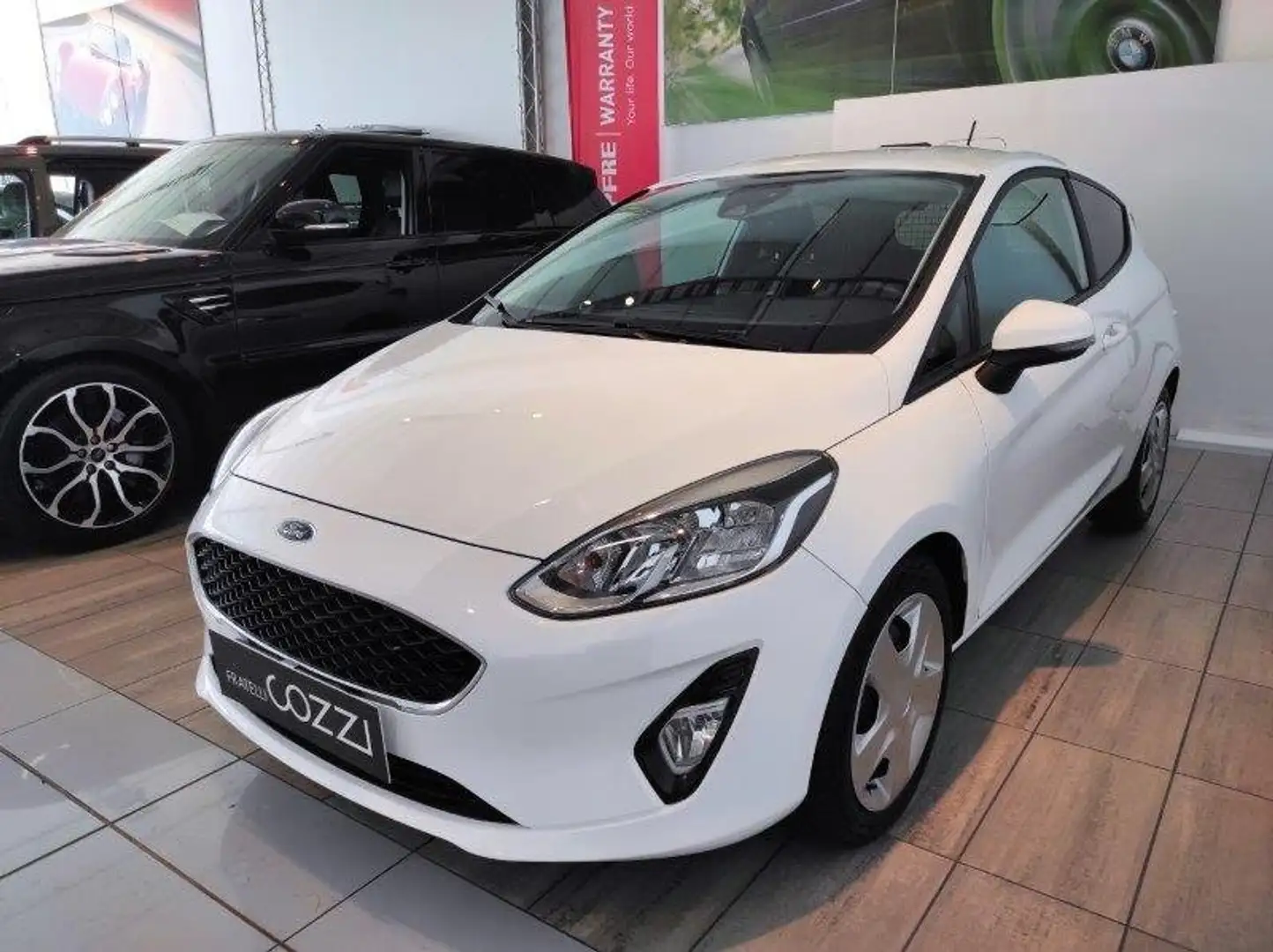 Ford Fiesta 1.0 MHEV 125 CV 3 porte Van Trend Wit - 2