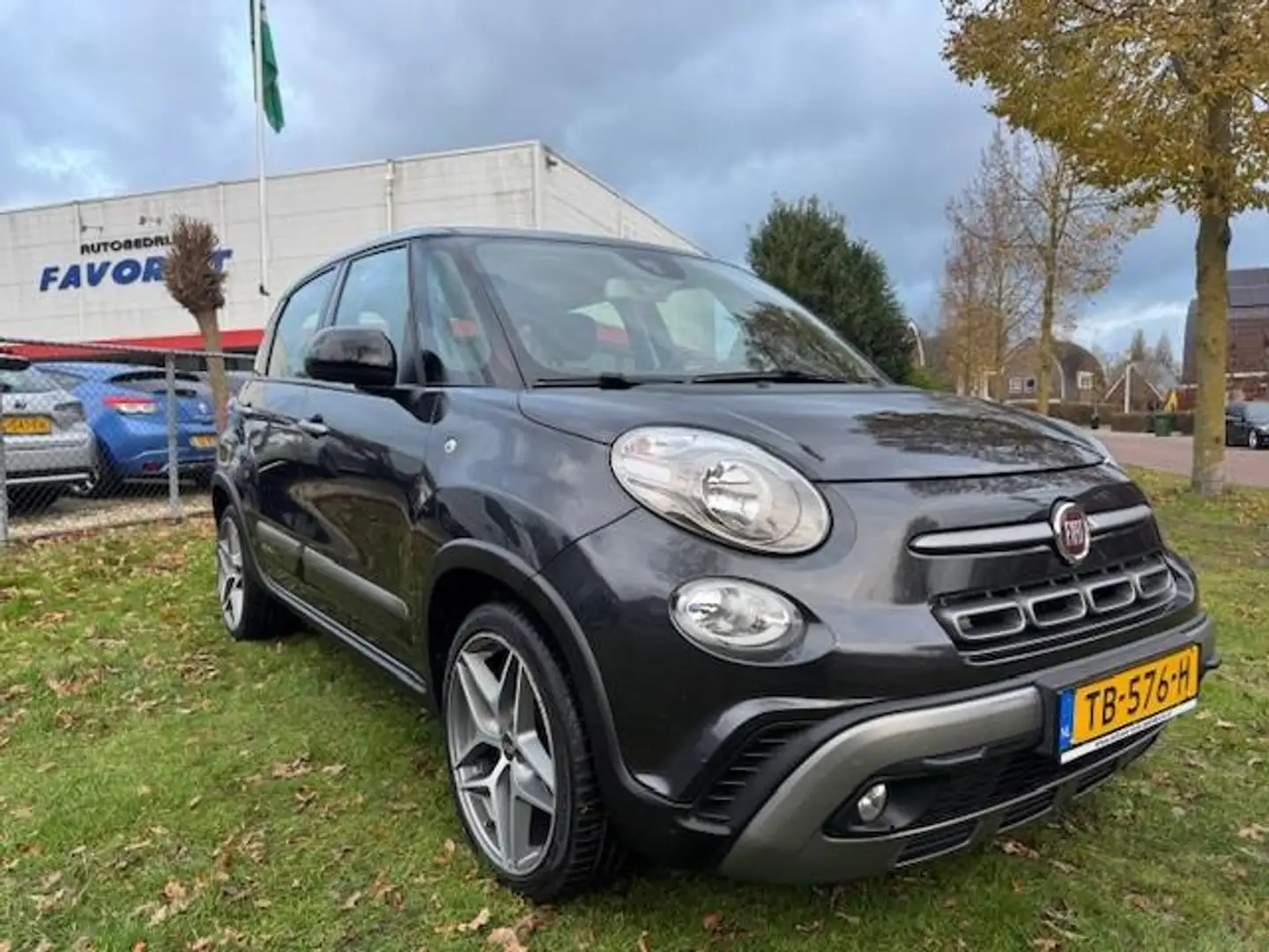 Fiat 500L 0.9 TWINAIR CROSS/NAV/HLEER/CAM/ Grijs - 1