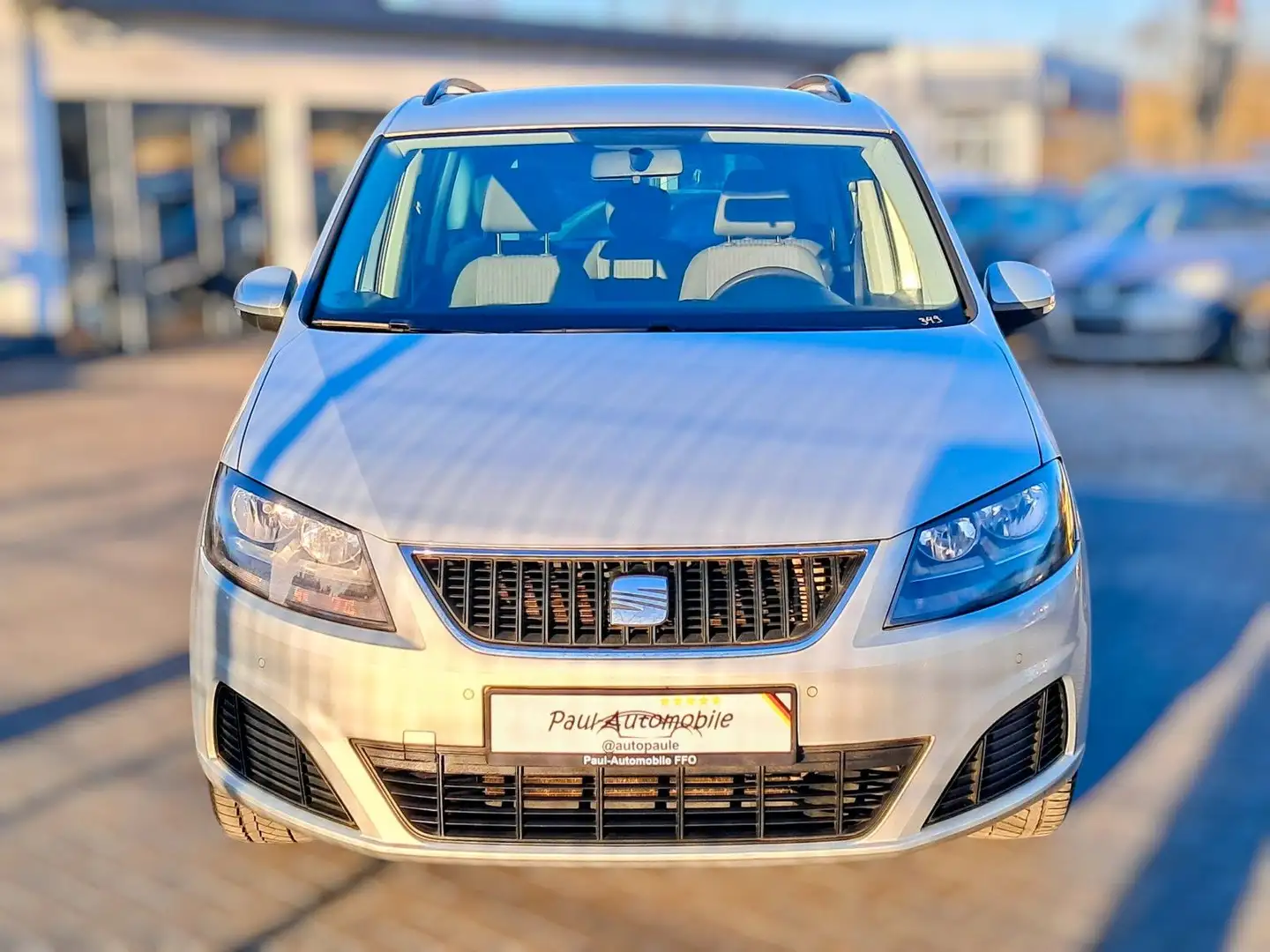 SEAT Alhambra Reference*TüV NEU*PDC*AC*Tempo*ToP* Silber - 2