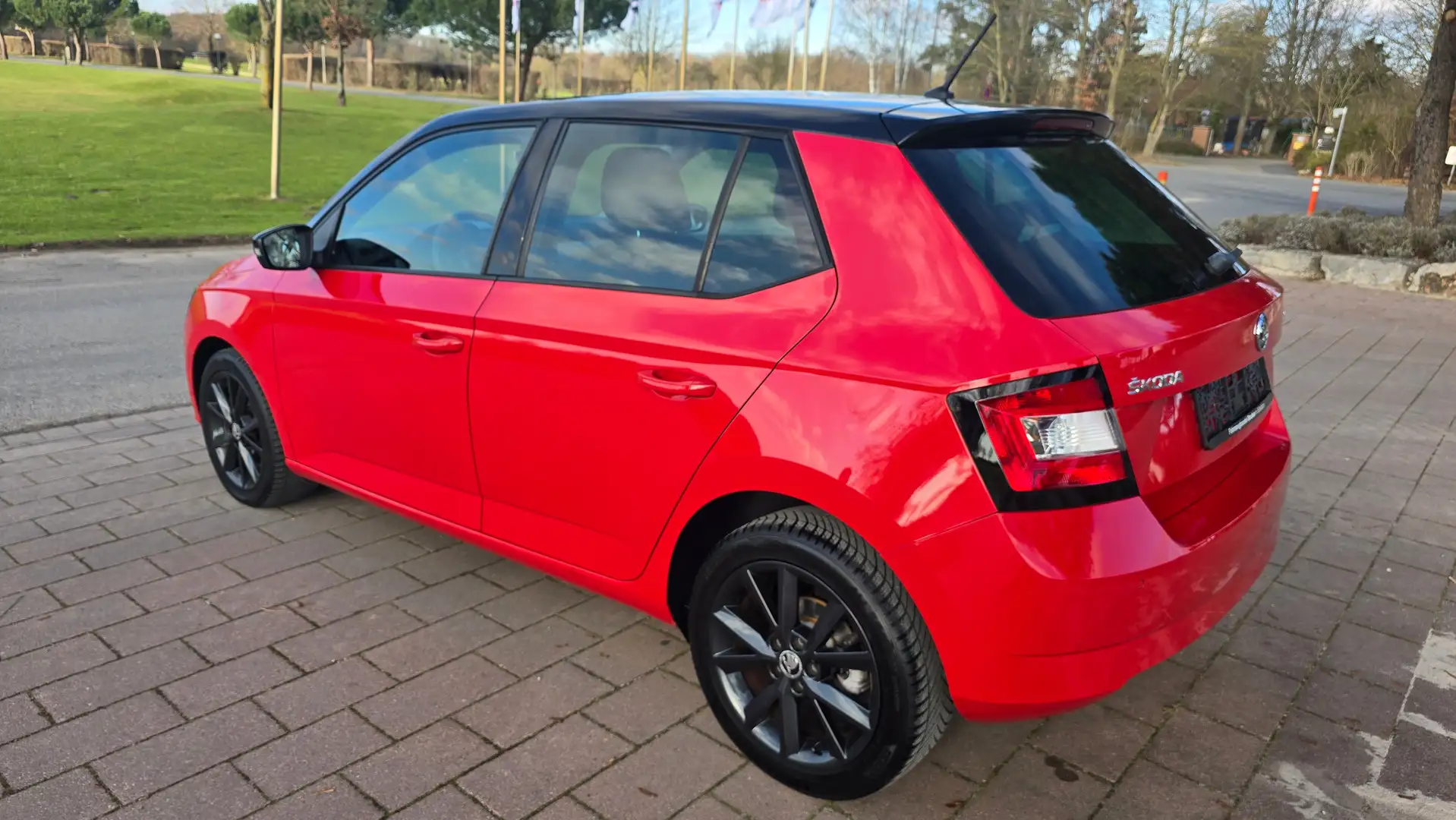 Skoda Fabia Ambition 1.2l 110PS PDC GRA SHZ 16"LED EU6 DAB Rosso - 2