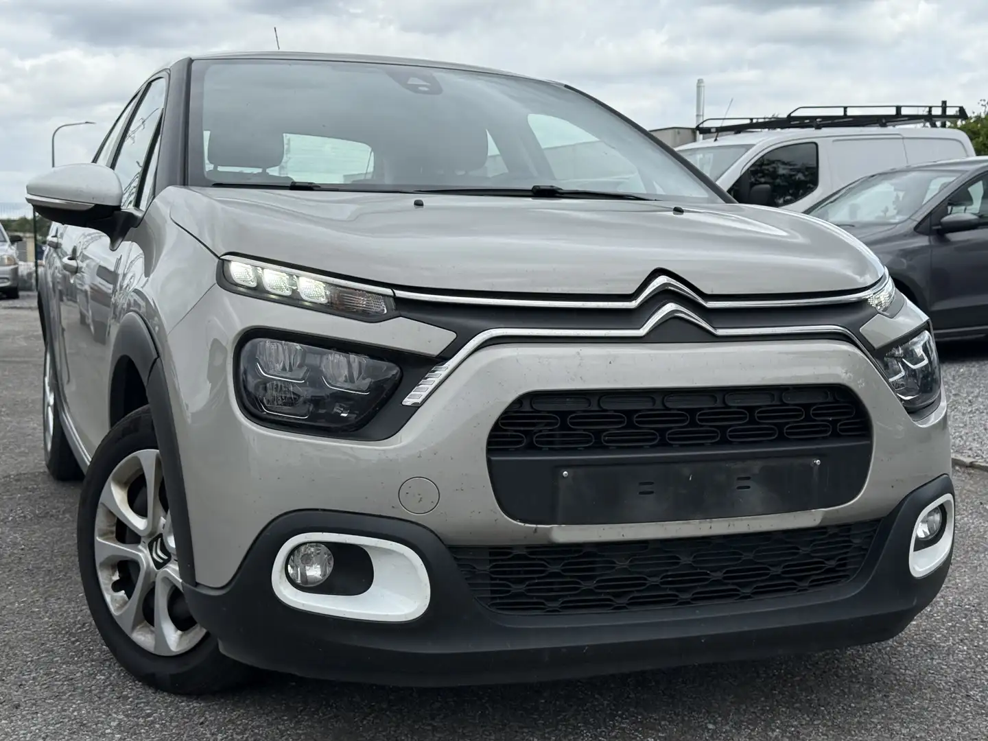 Citroen C3 1.5 BlueHDi/CUİR/MANU./Bluetooth Gris - 1