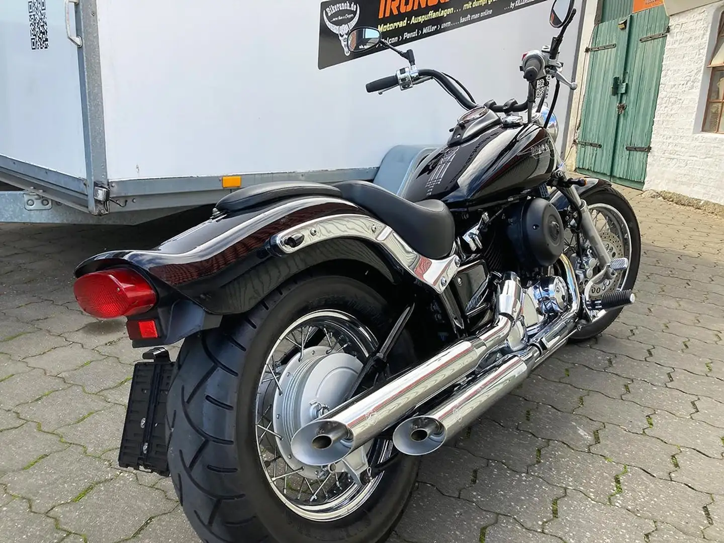 Yamaha XVS 650 Black Beauty feiner Umbau* 8950 km* Service* TOP* Schwarz - 1