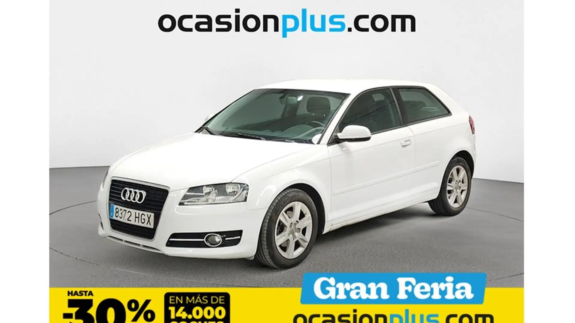 Audi A3 1.6TDI Attraction Blanco - 1