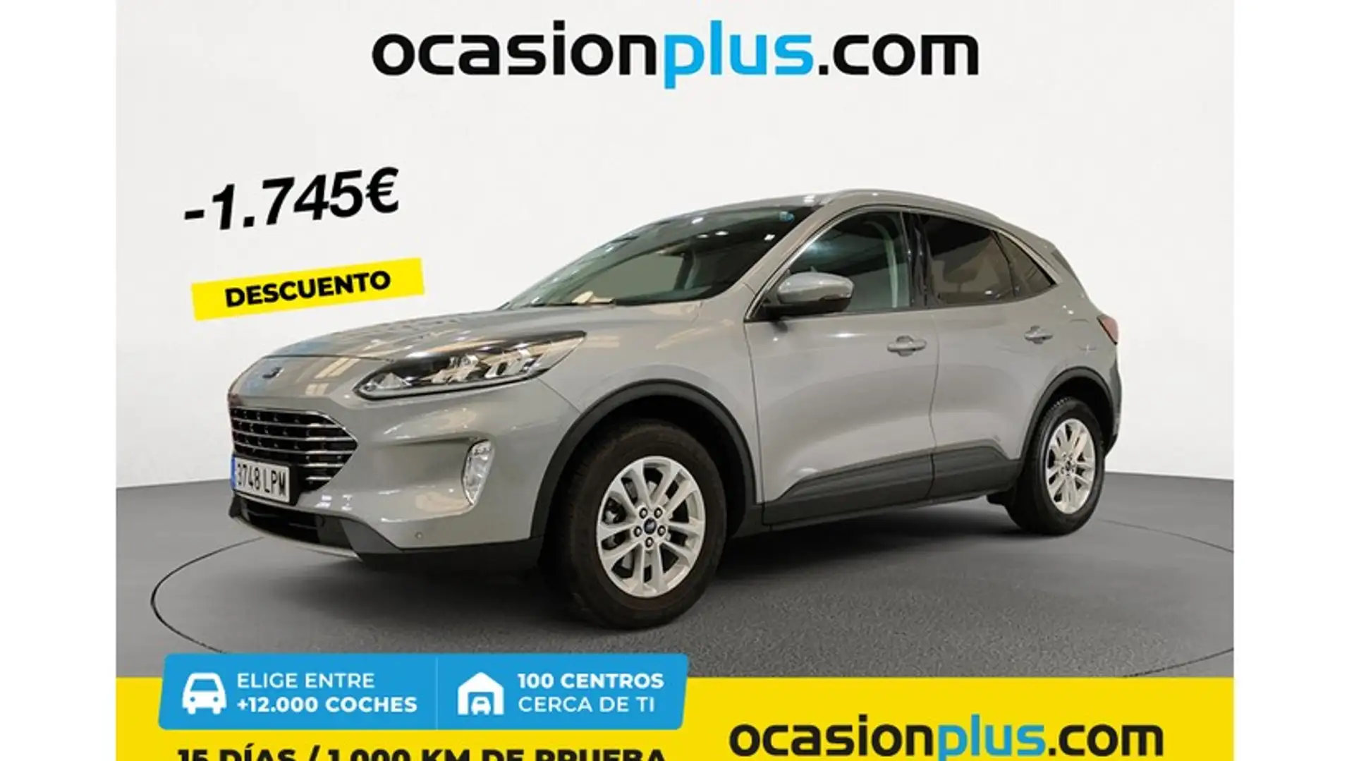 Ford Kuga 2.5 Duratec FHEV Titanium 4x2 Aut. Plateado - 1