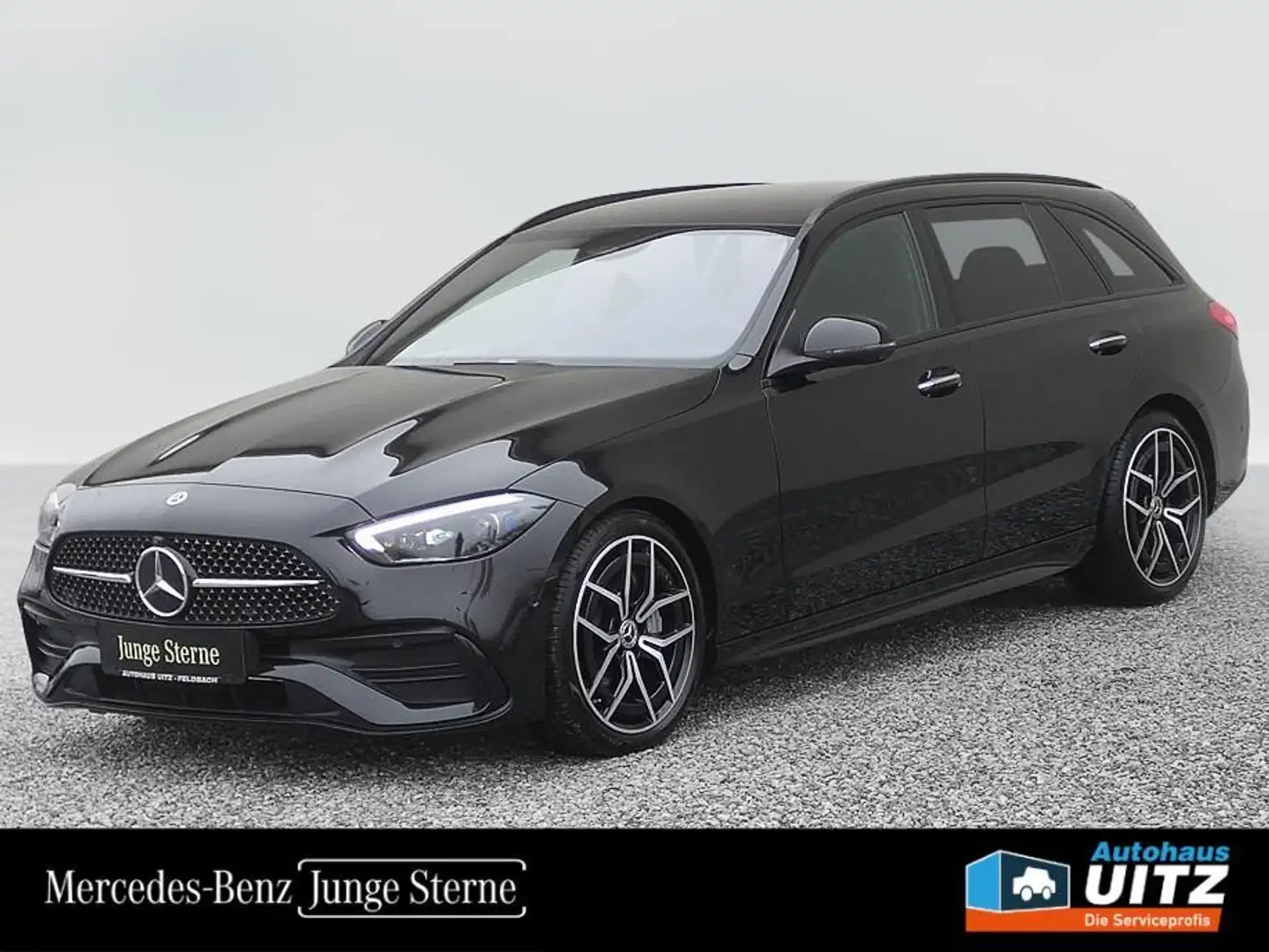 Mercedes-Benz C 200 4M T-Modell AMG +Night+DigiLight+360°+KeyGo Schwarz - 1