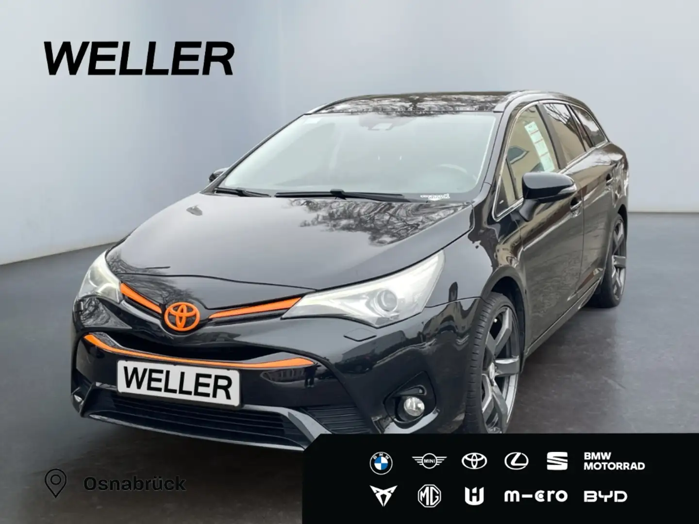 Toyota Avensis TS 1.8 Comfort *LED*Alcantara*CAM*Color* Noir - 1