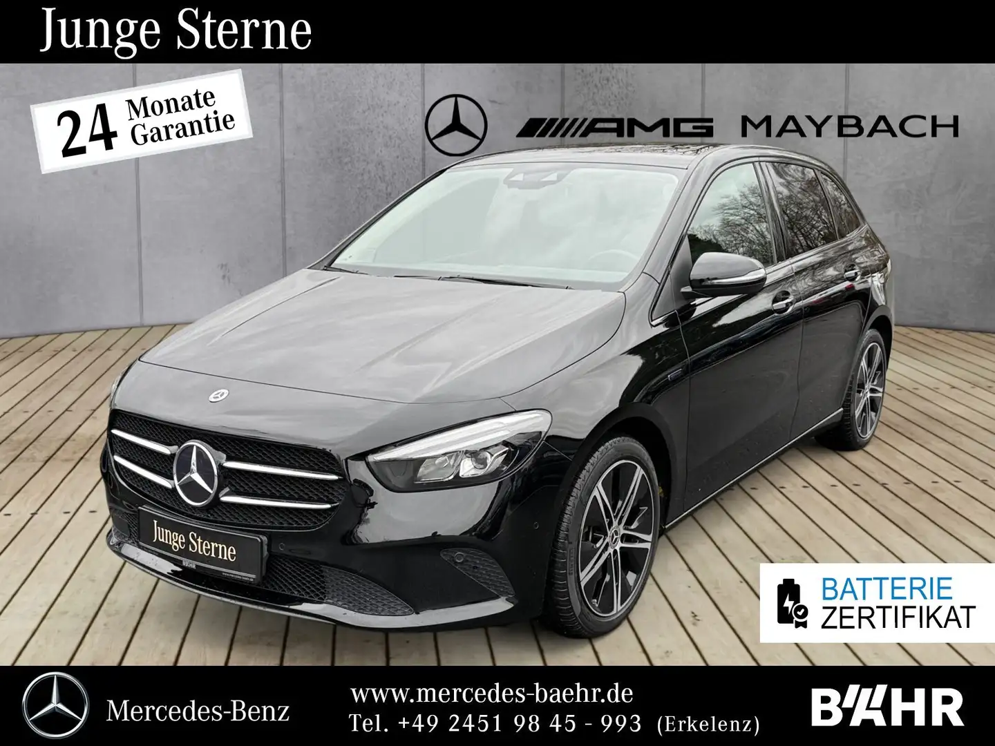 Mercedes-Benz B 250 B 250 e Progressive+Night/MBUX-Navi/LED/RFK/18" Noir - 1