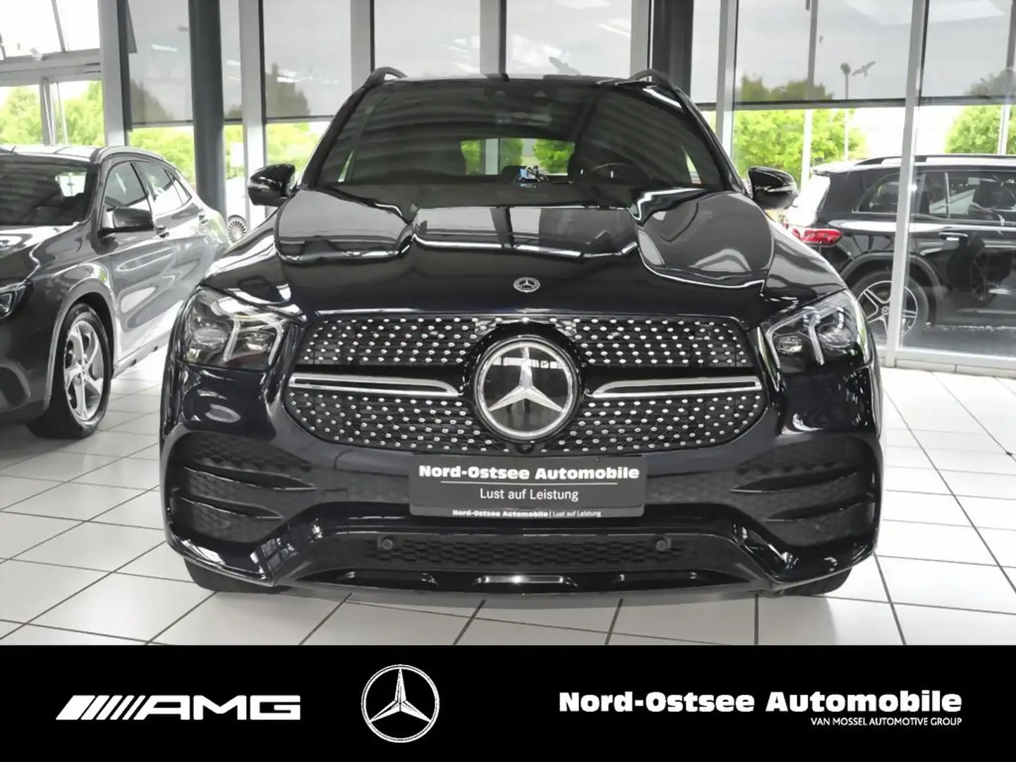 Mercedes-Benz GLE 350 de 4M AMG 360° BURMESTER PANO MULTIBEAM Azul - 2