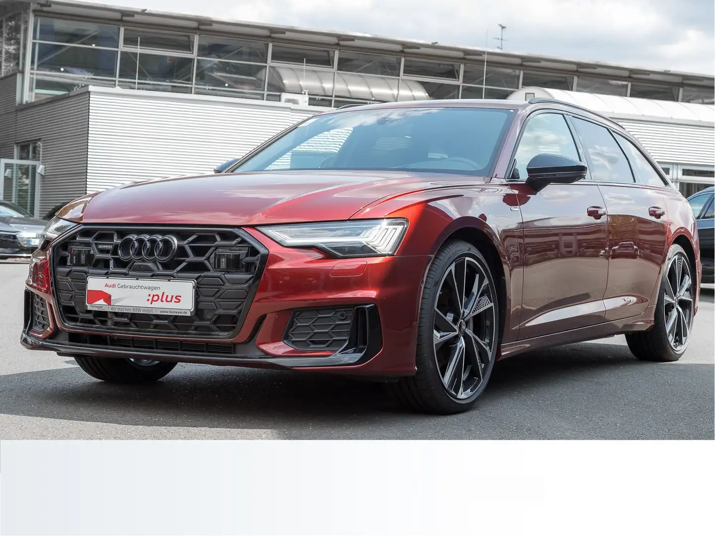 Audi A6 40 TDI Q S LINE NP98 LM21 STHZG HD-MATR Rot - 2
