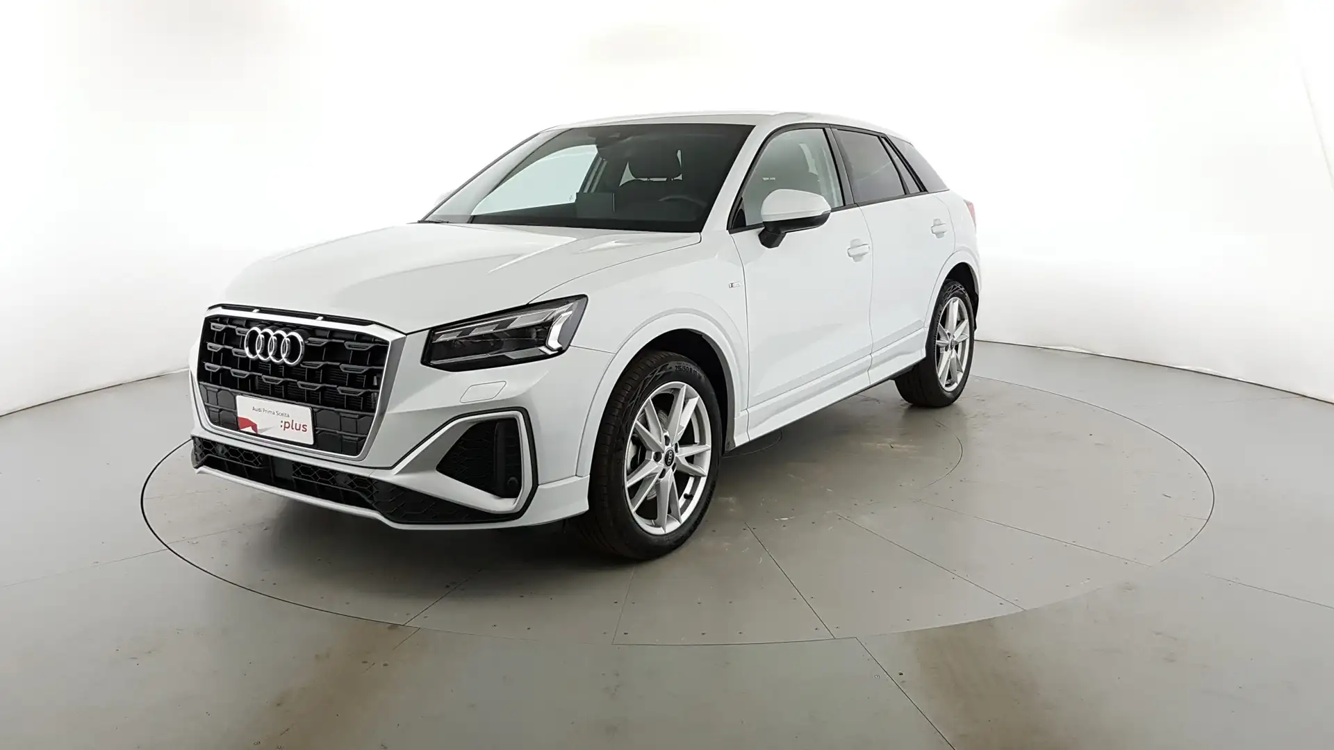 Audi Q2 35 2.0 tdi S line edition s-tronic Weiß - 1