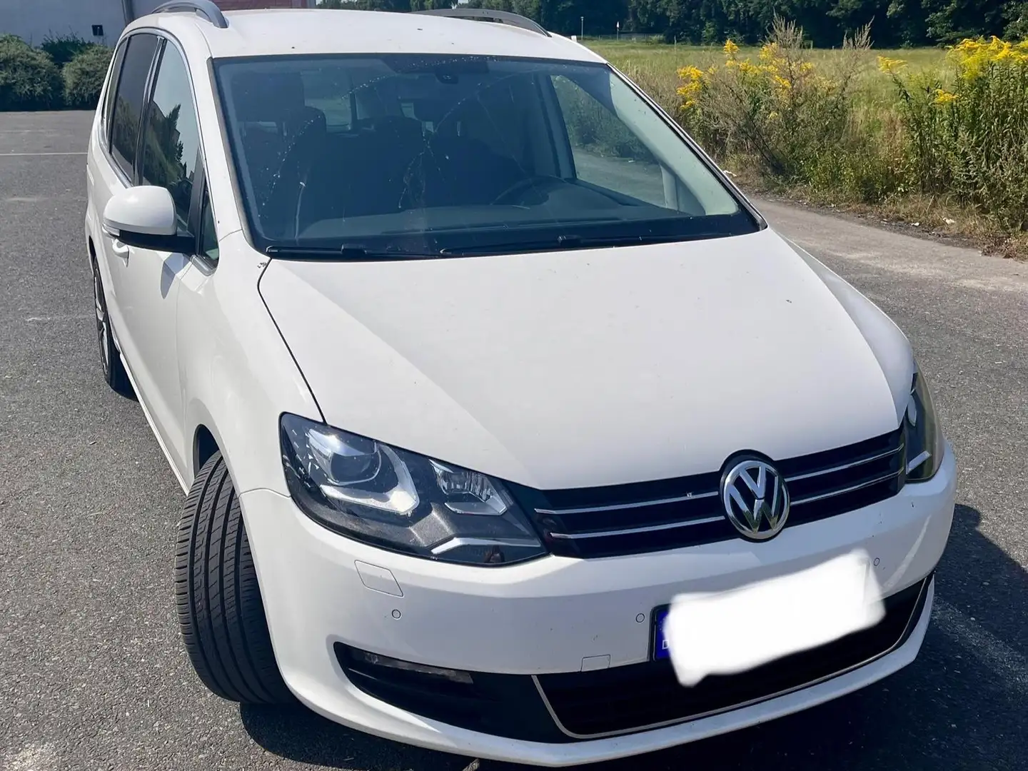 Volkswagen Sharan Weiß - 2